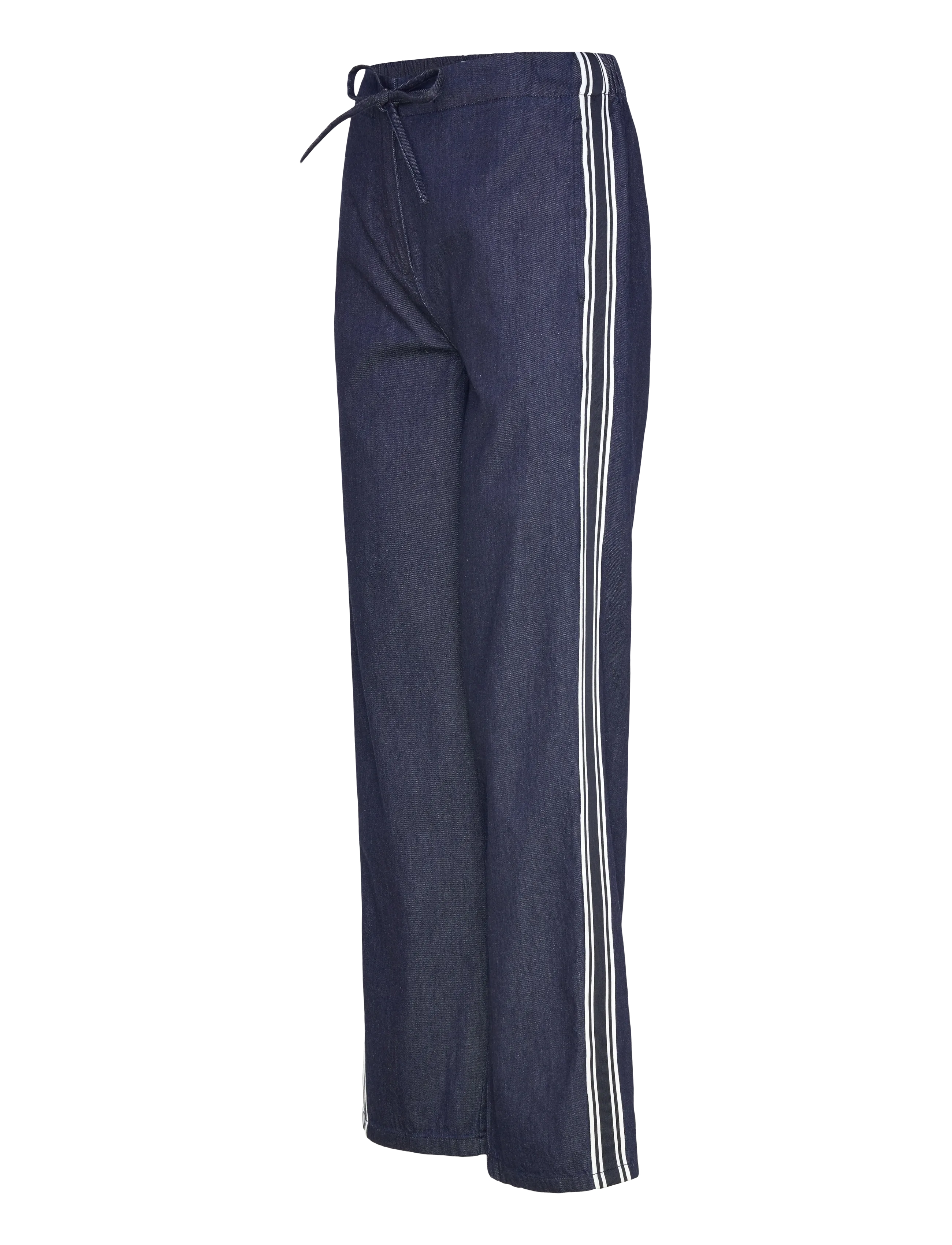 Levete Room - LR-PIETTA - vida byxor - 6995 dark navy combi - 4