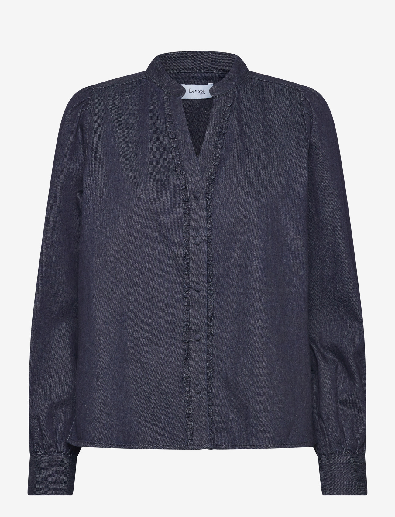 Levete Room - LR-PIETTA - denimskjorter - 6995 dark navy - 1
