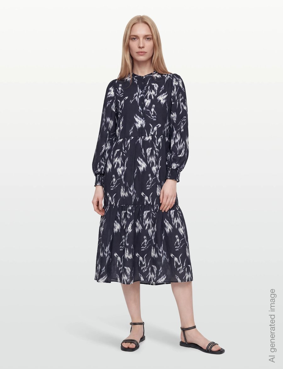 Levete Room - LR-PENN - midiklänningar - 6278c - big dipper combi - 0