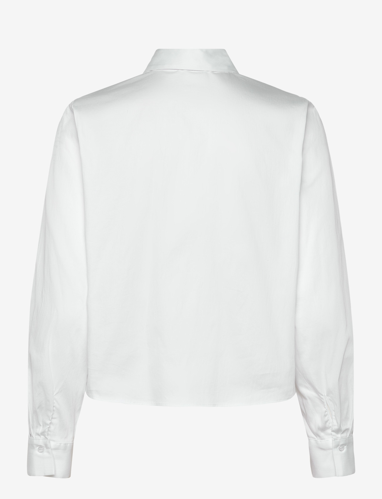 Levete Room - LR-ISLA SOLID - long-sleeved shirts - 1000 white - 1