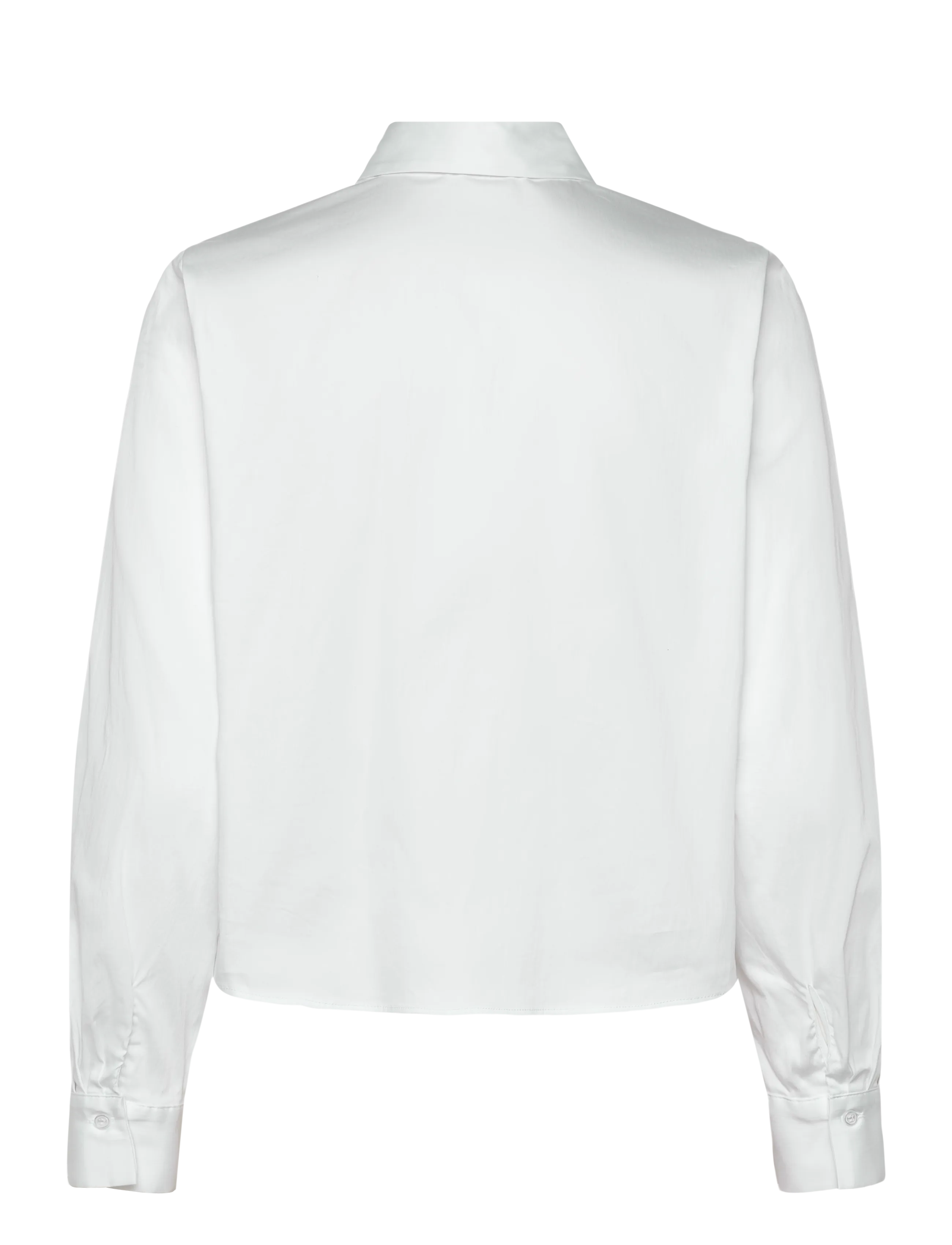 Levete Room - LR-ISLA SOLID - langærmede skjorter - 1000 white - 2