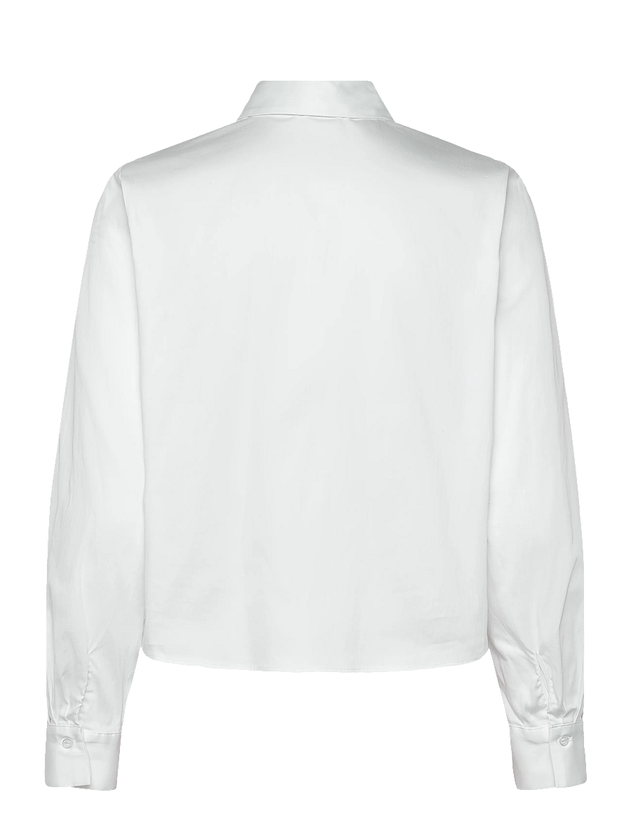 Levete Room - LR-ISLA SOLID - langärmlige hemden - 1000 white - 2