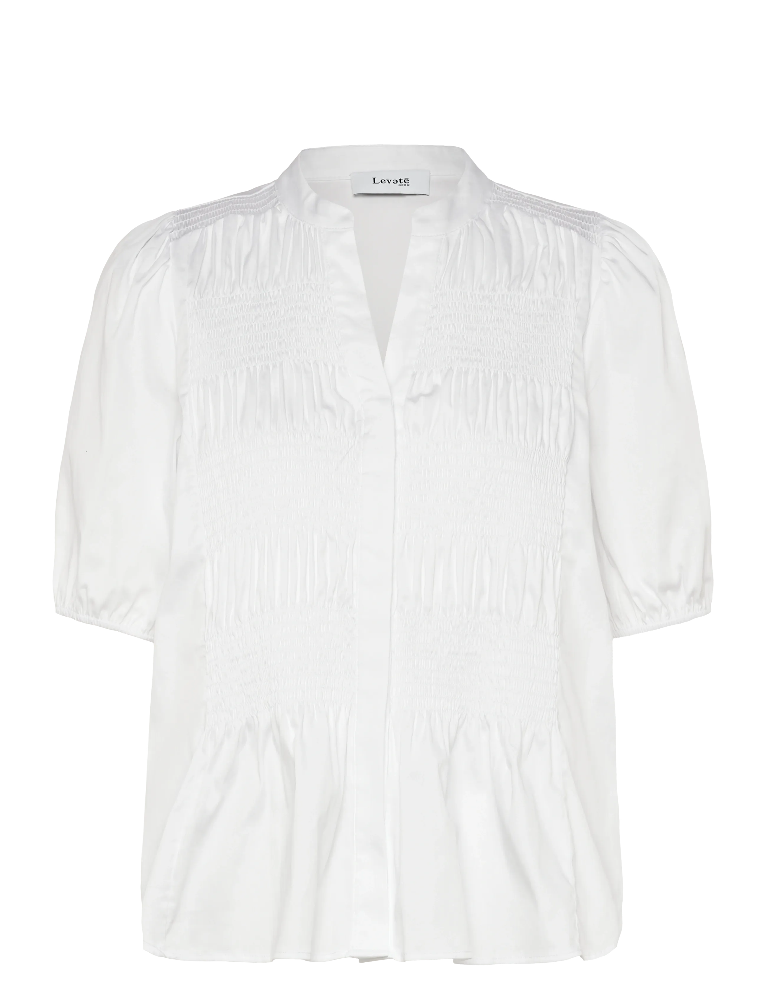 LEVETE ROOM Lr-Isla Solid Weiß - L - Damen