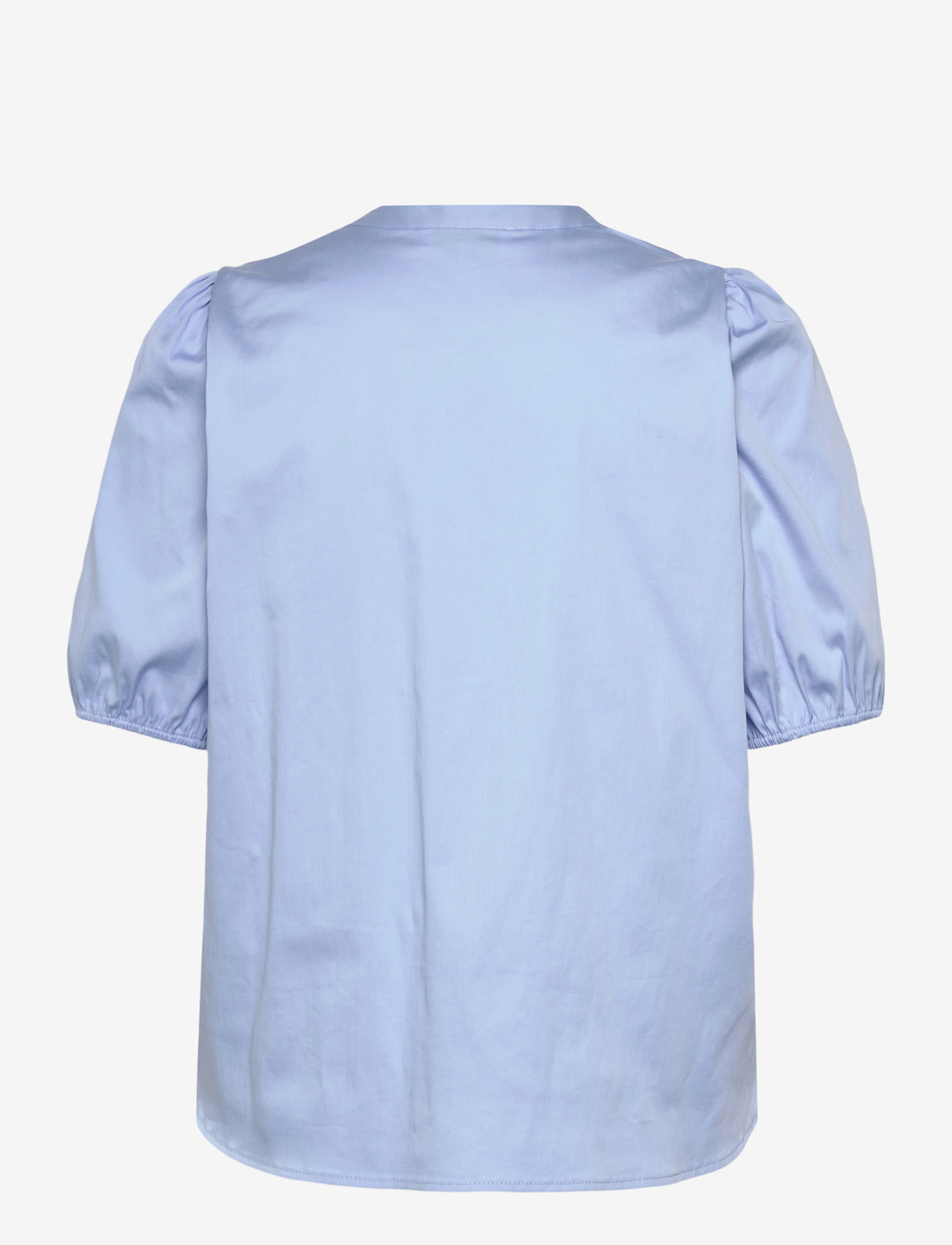 Levete Room - LR-ISLA SOLID - short-sleeved blouses - 6250 windsurfer - 2
