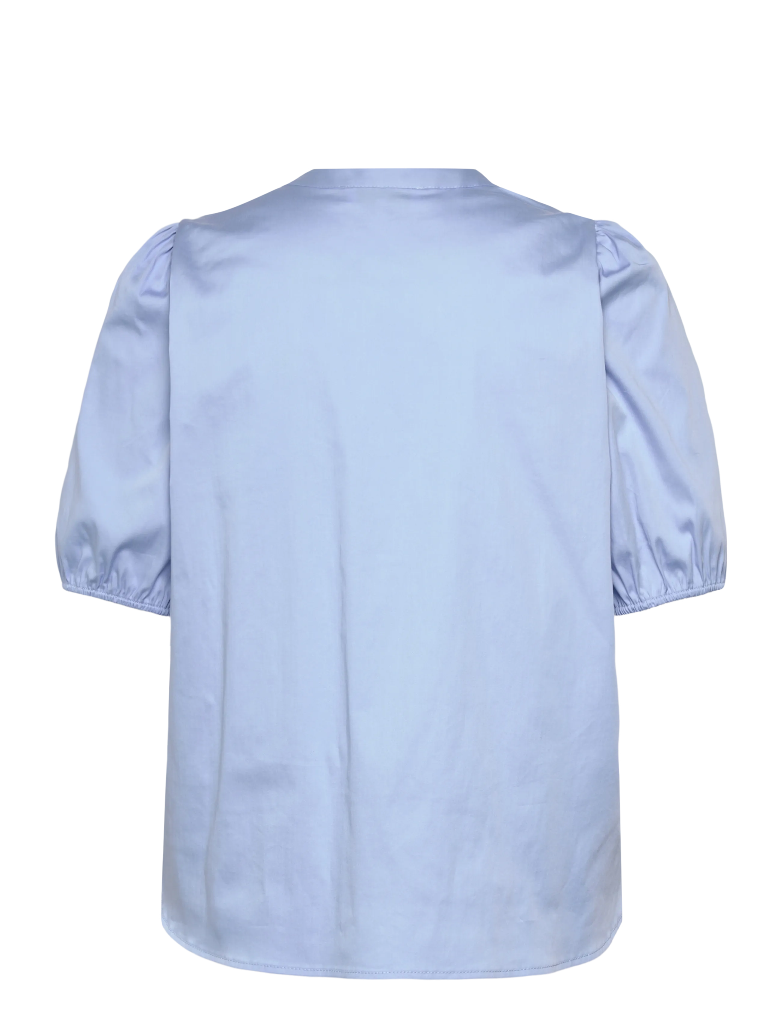 Levete Room - LR-ISLA SOLID - short-sleeved blouses - 6250 windsurfer - 2