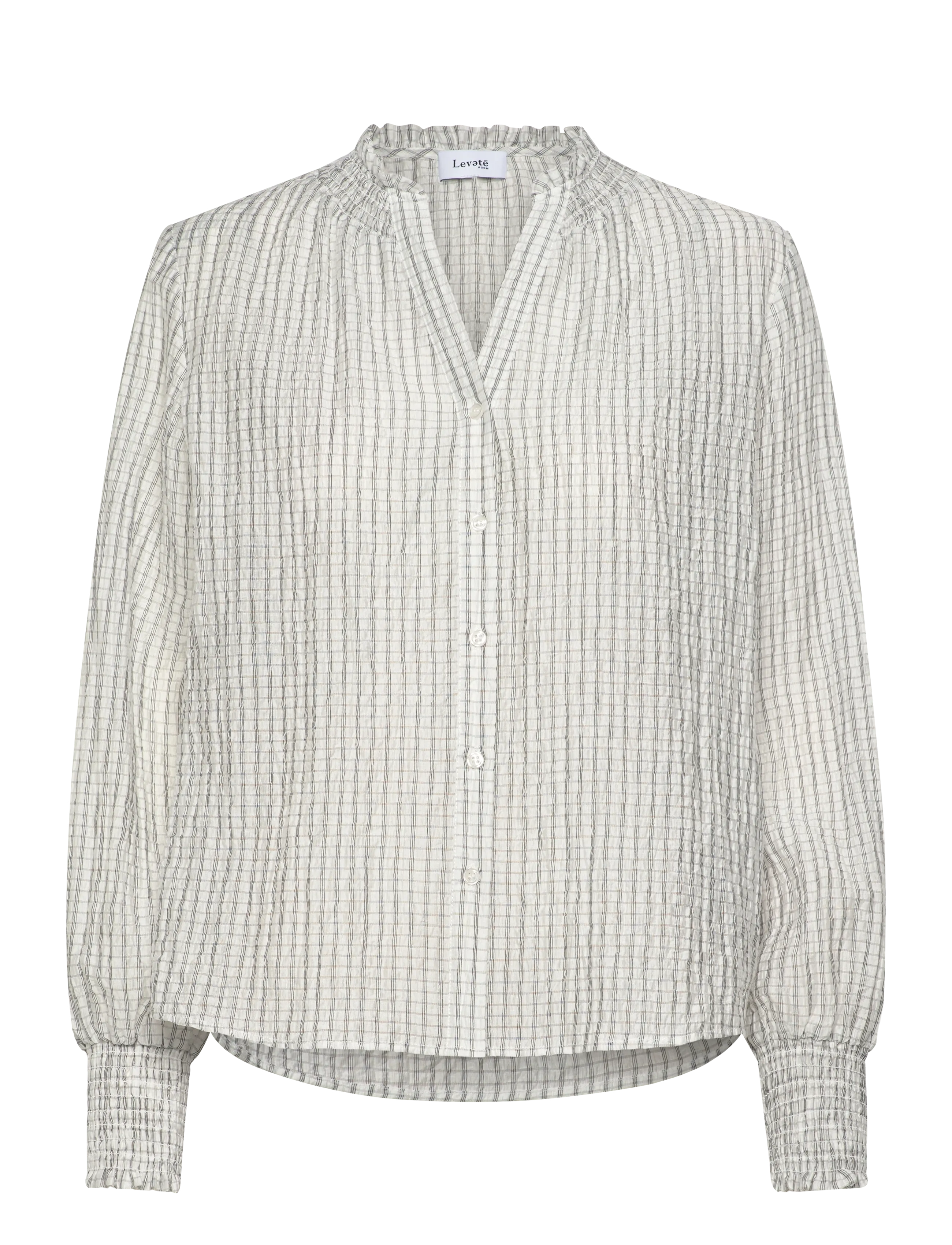 Levete Room Lr-Patty, XS, White, Bluser > Langærmede, Dame