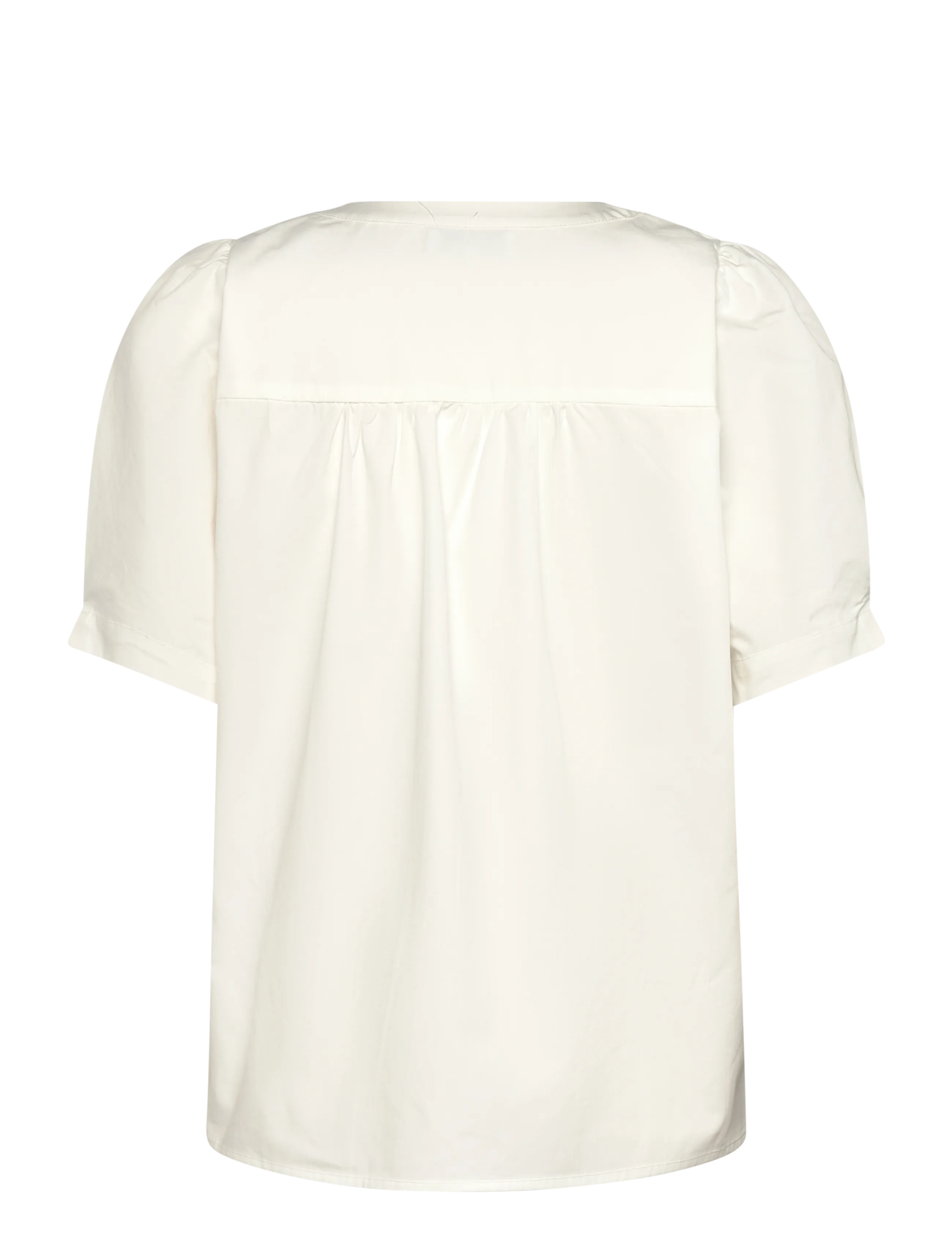 Levete Room - LR-PARKER - lühikeste varrukatega pluusid - 1001 - star white - 2