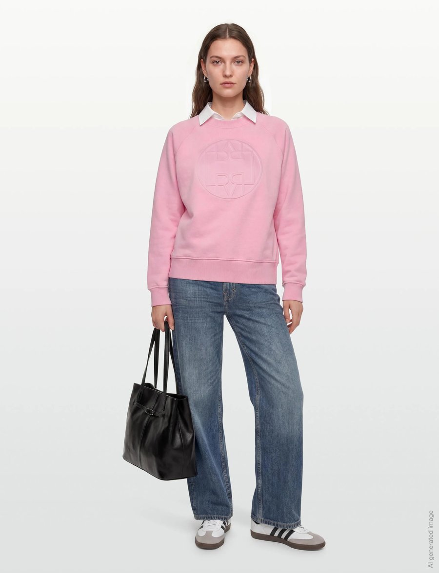 Levete Room - LR-NUKA - sweatshirts - 4120 rose - 0