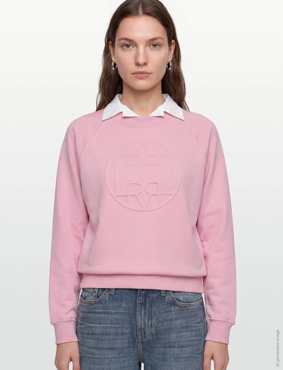 Levete Room - LR-NUKA - sweatshirts - 4120 rose - 3