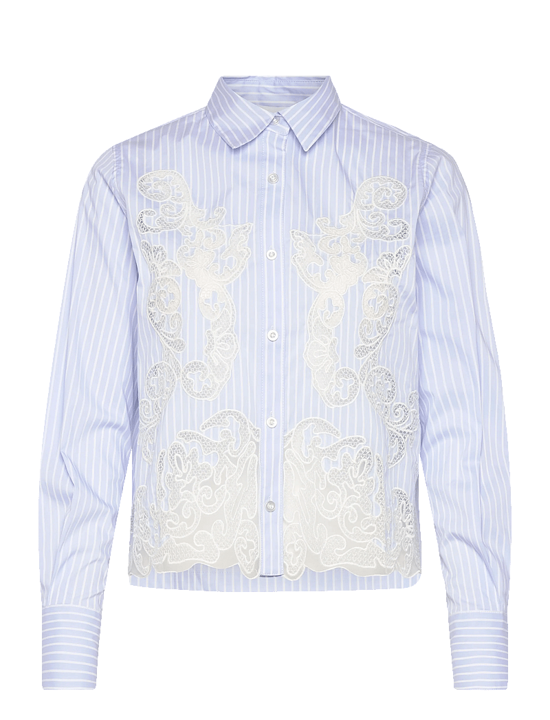 Levete Room - LR-PIPPIN - langärmlige hemden - 6262c - heather combi - 1