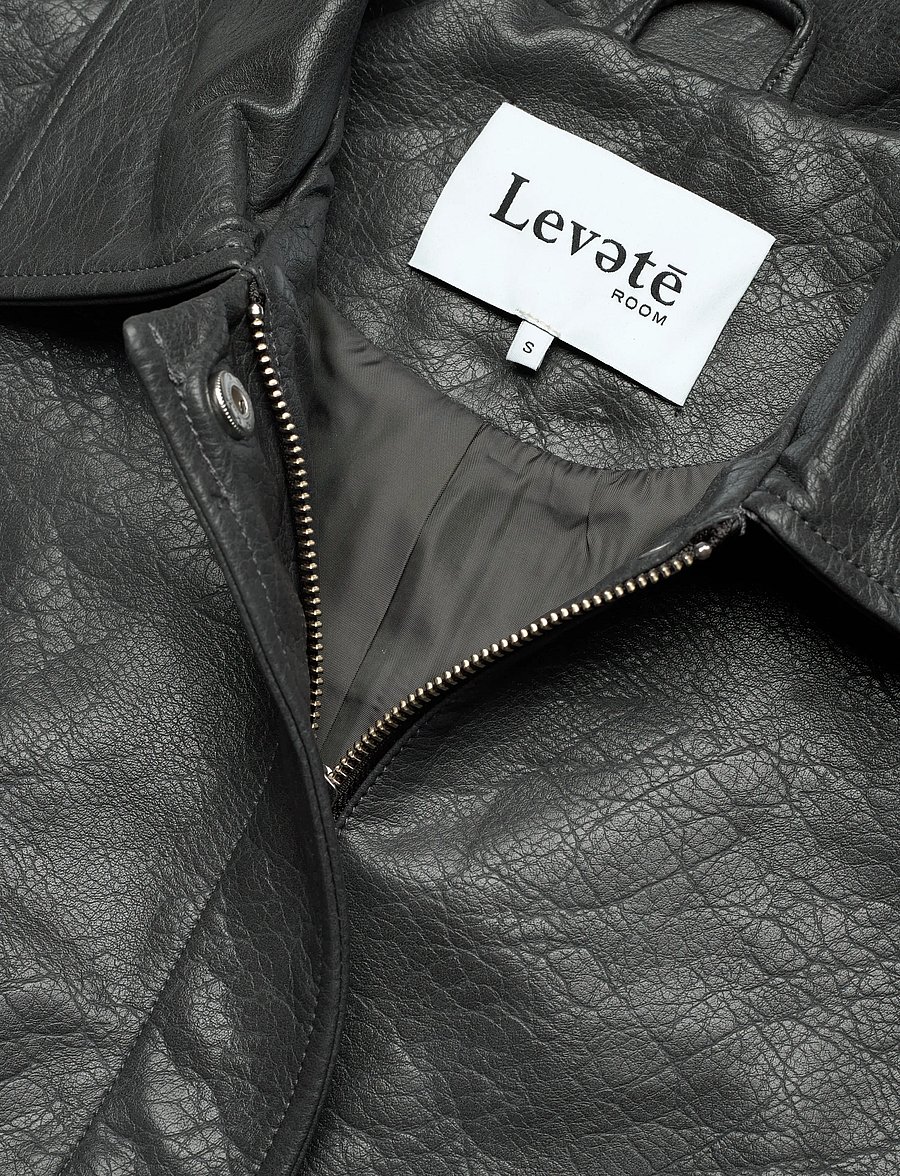 Levete Room - LR-PRESTON - frühlingsjacken - 9926 - black oyster - 3