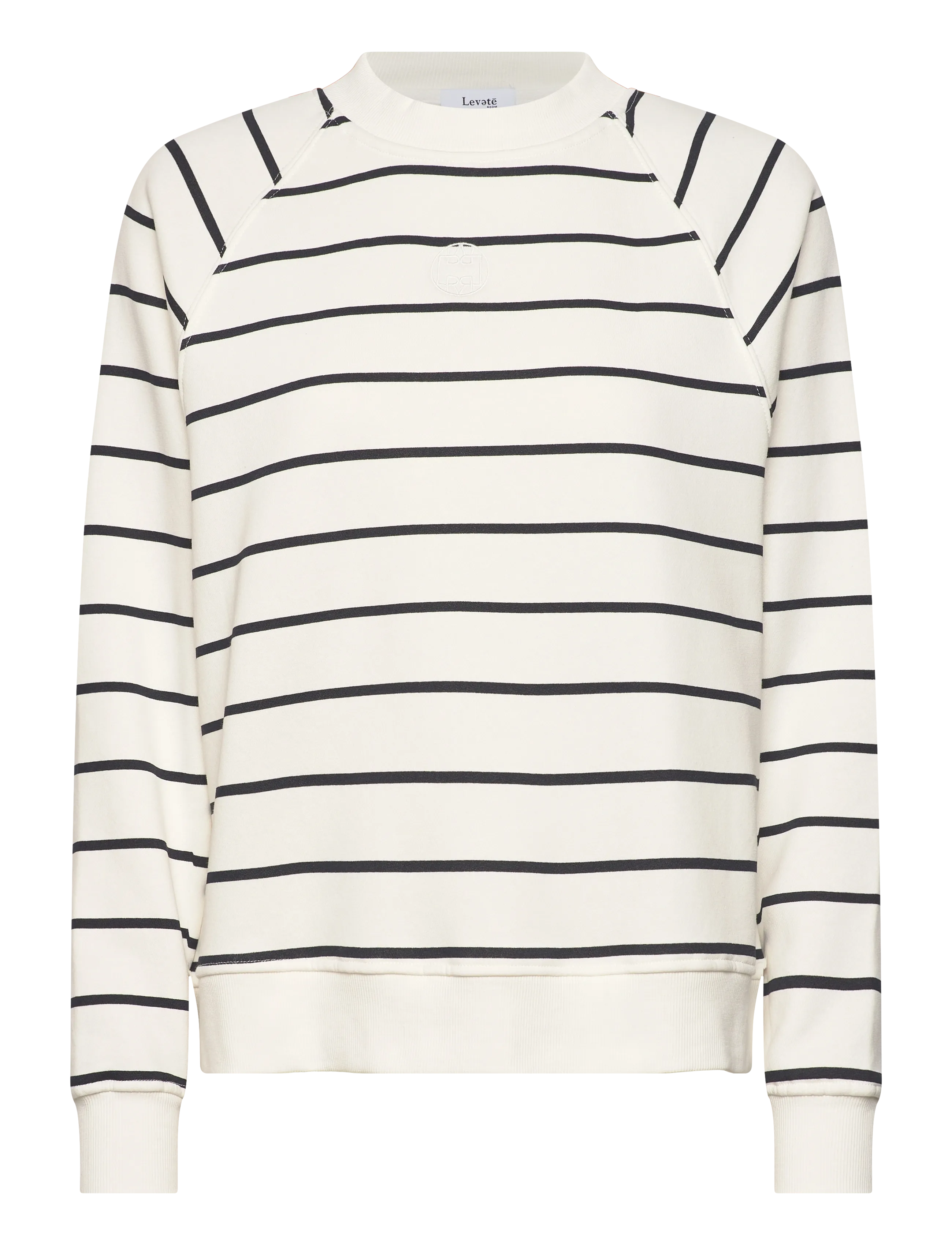 Levete Room LR-NUKA - Sweatshirts - 1001C - STAR WHITE COMBI / white