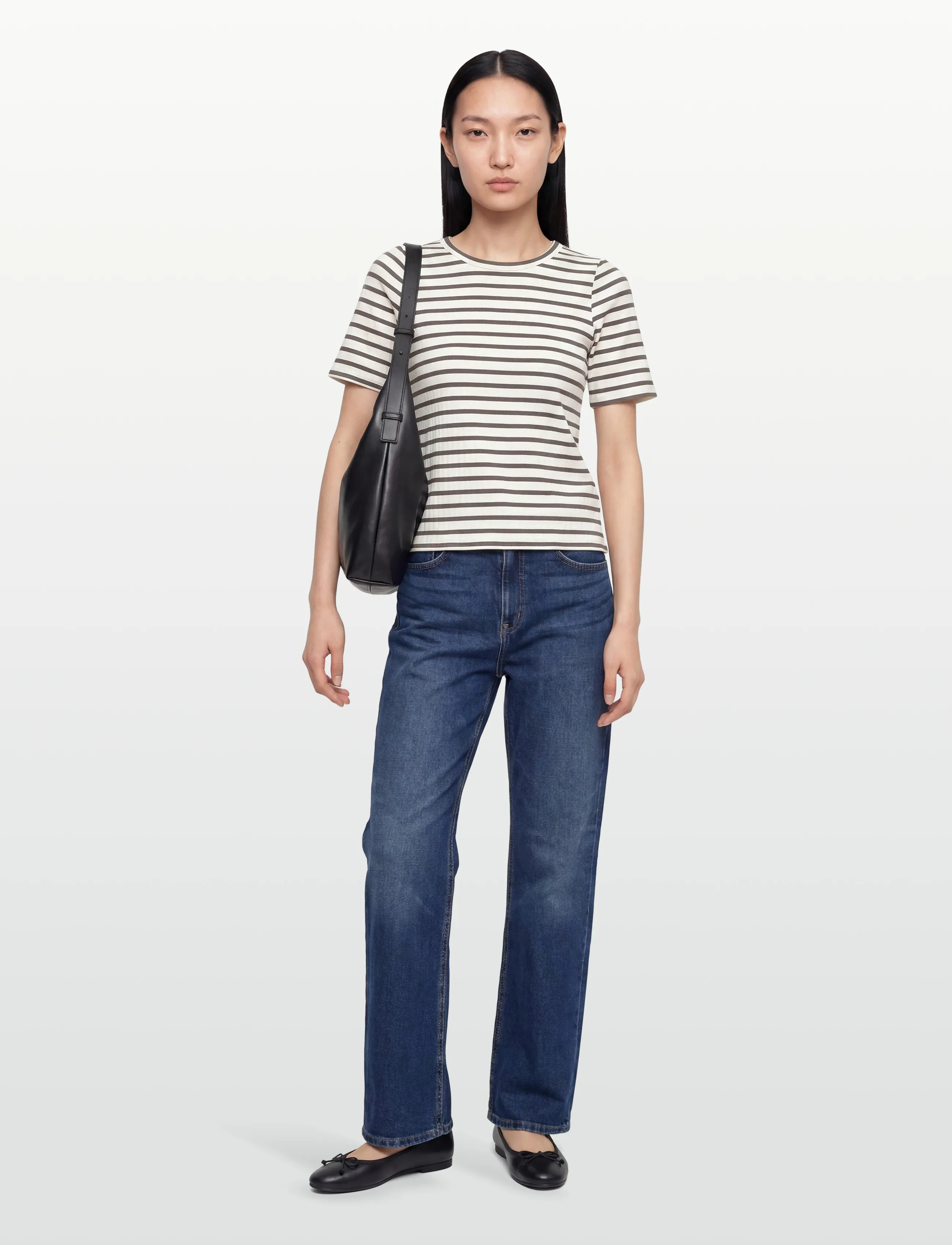 Levete Room Lr-Neddie, L, Cream, T-Shirts & Toppe > Kortærmede, Dame