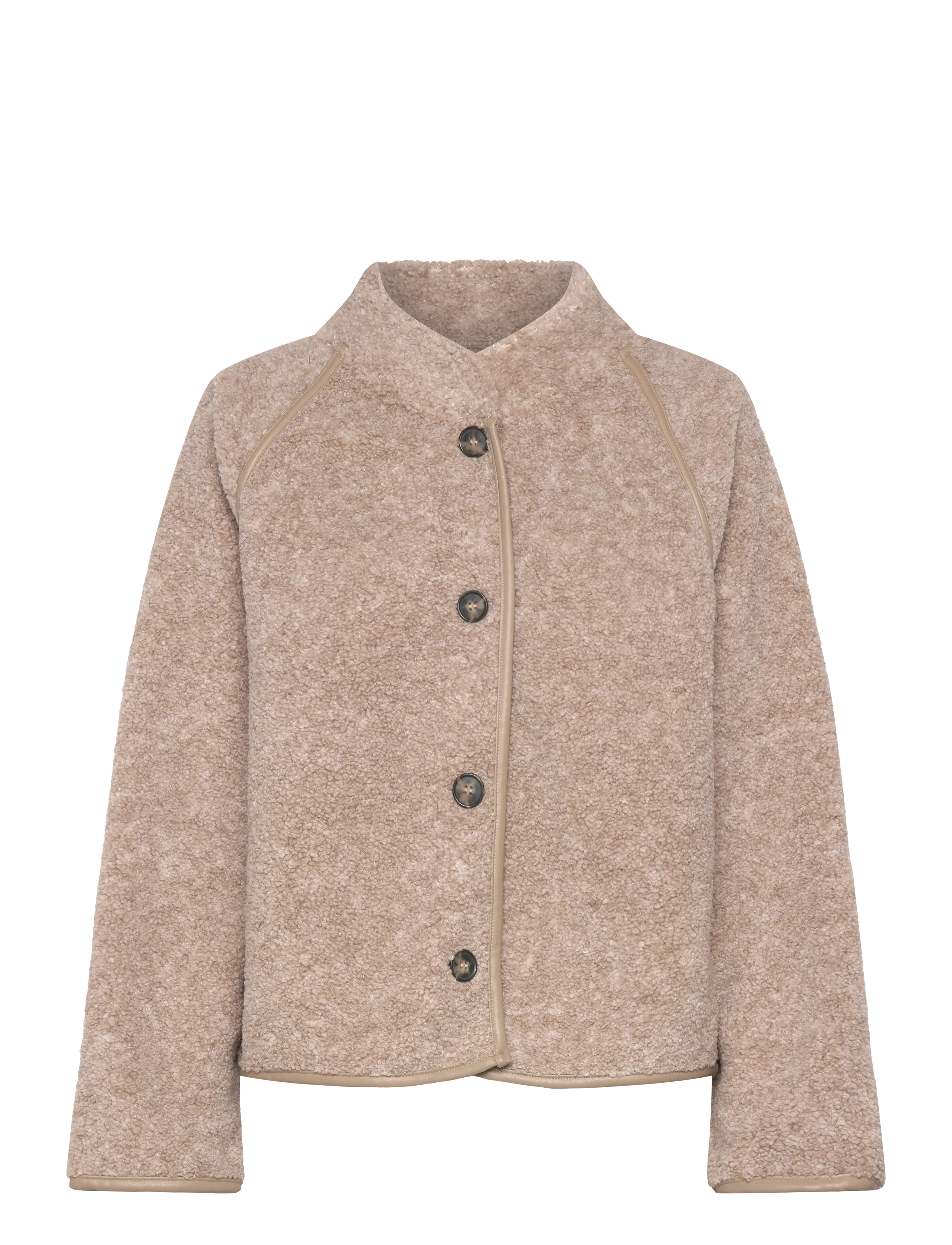 Levete Room LR-PERNILLE - Vinterjakker - 1195 - ISLAND FOSSIL / beige