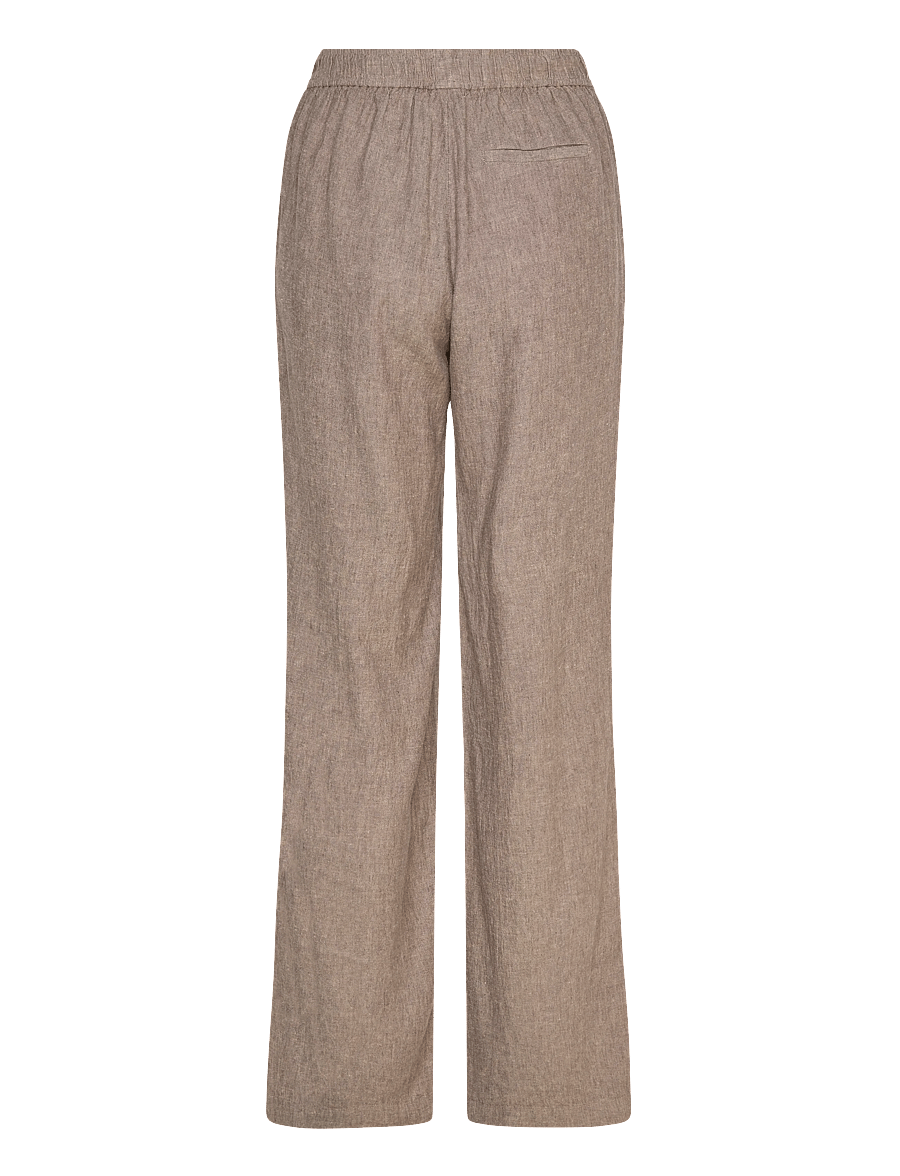 Levete Room - LR-NAJA - wide leg trousers - 98845 - falcon melange - 2