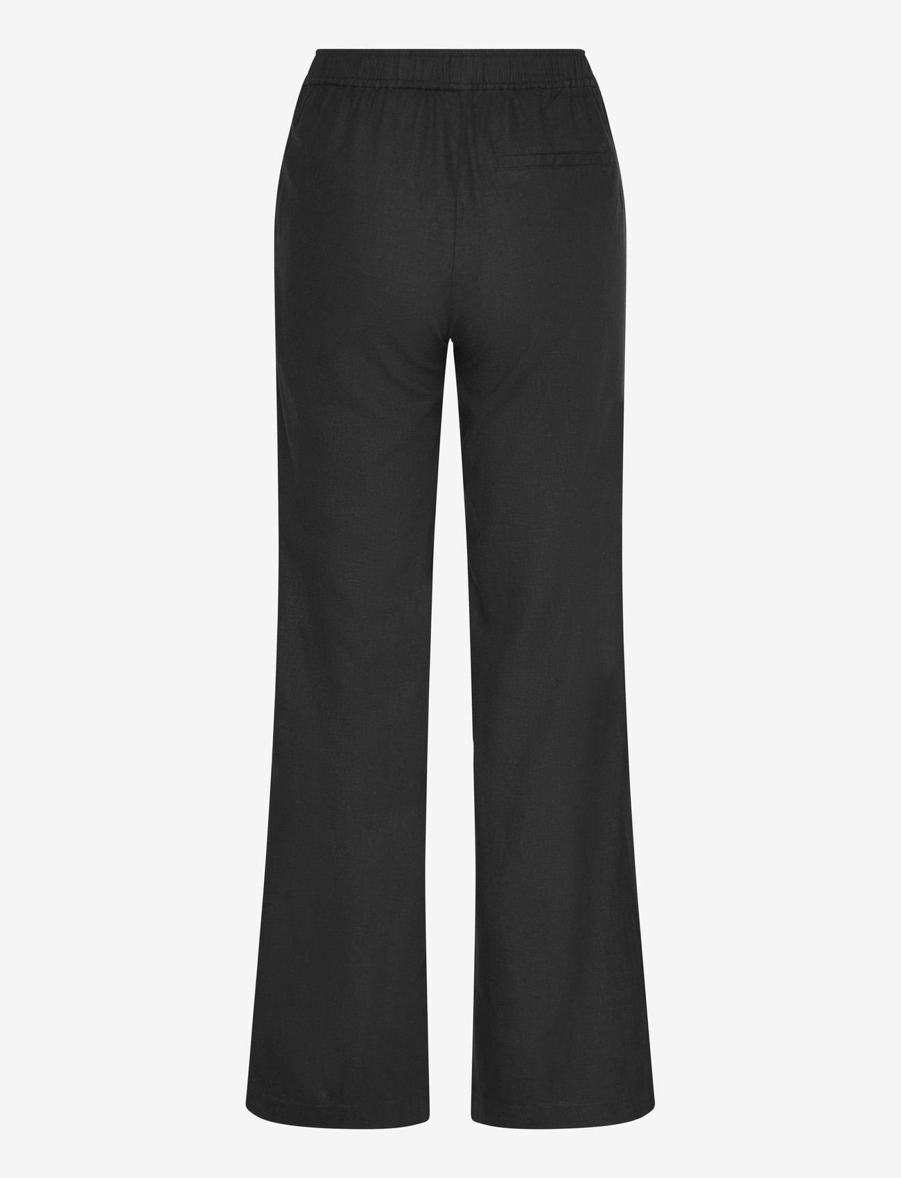 Levete Room - LR-NAJA - bukser med brede ben - 9999 black - 2