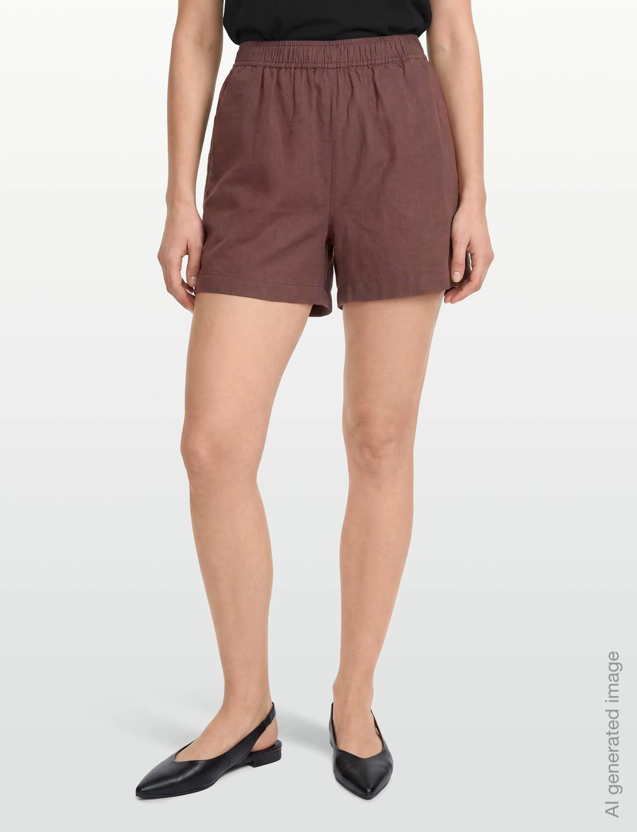 Levete Room - LR-NAJA - hørshorts - 8851 - shopping bag - 3