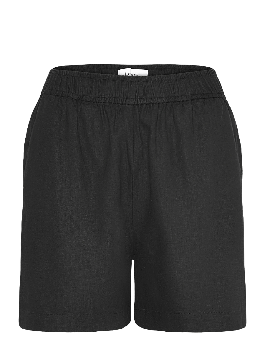 Levete Room - LR-NAJA - hørshorts - 9999 black - 1