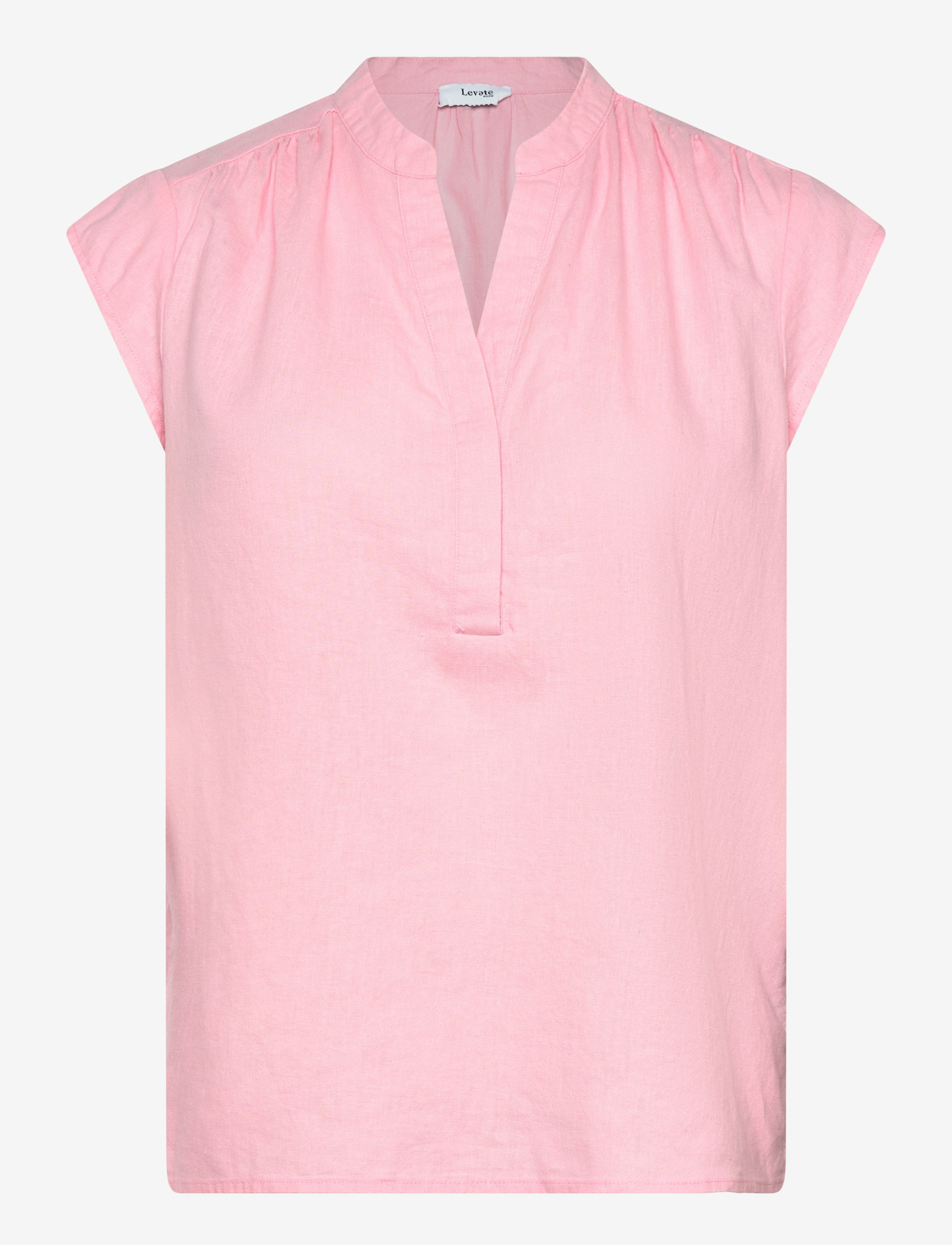 Levete Room - LR-NAJA - kortärmade blusar - 4120 rose - 1