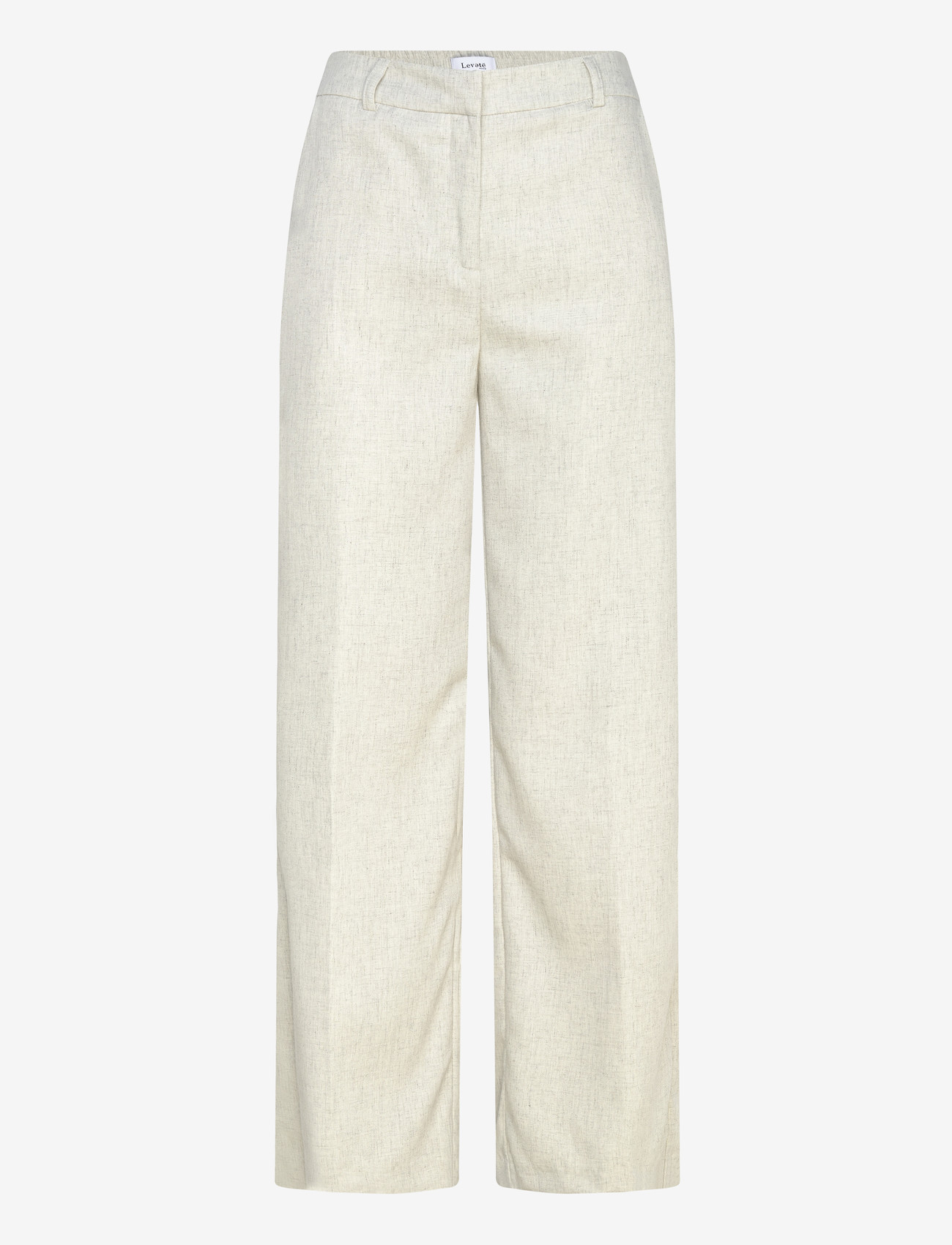 Levete Room - LR-PORTER - hosen mit weitem bein - 1195c - island fossil combi - 1