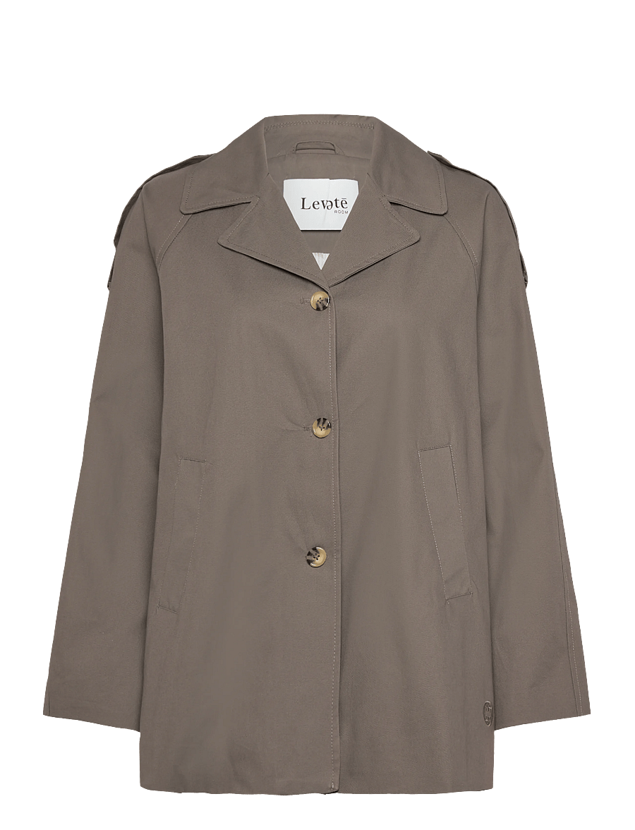 Levete Room - LR-PIPER - trench coats - 8845 - falcon - 1