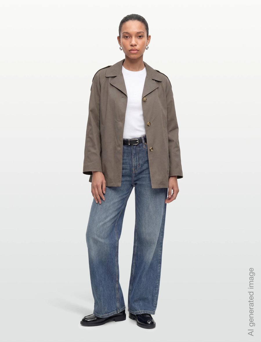 Levete Room - LR-PIPER - trench coats - 8845 - falcon - 0