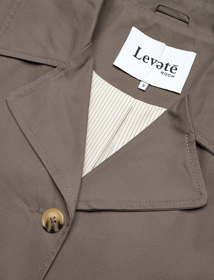 Levete Room - LR-PIPER - trench coats - 8845 - falcon - 5