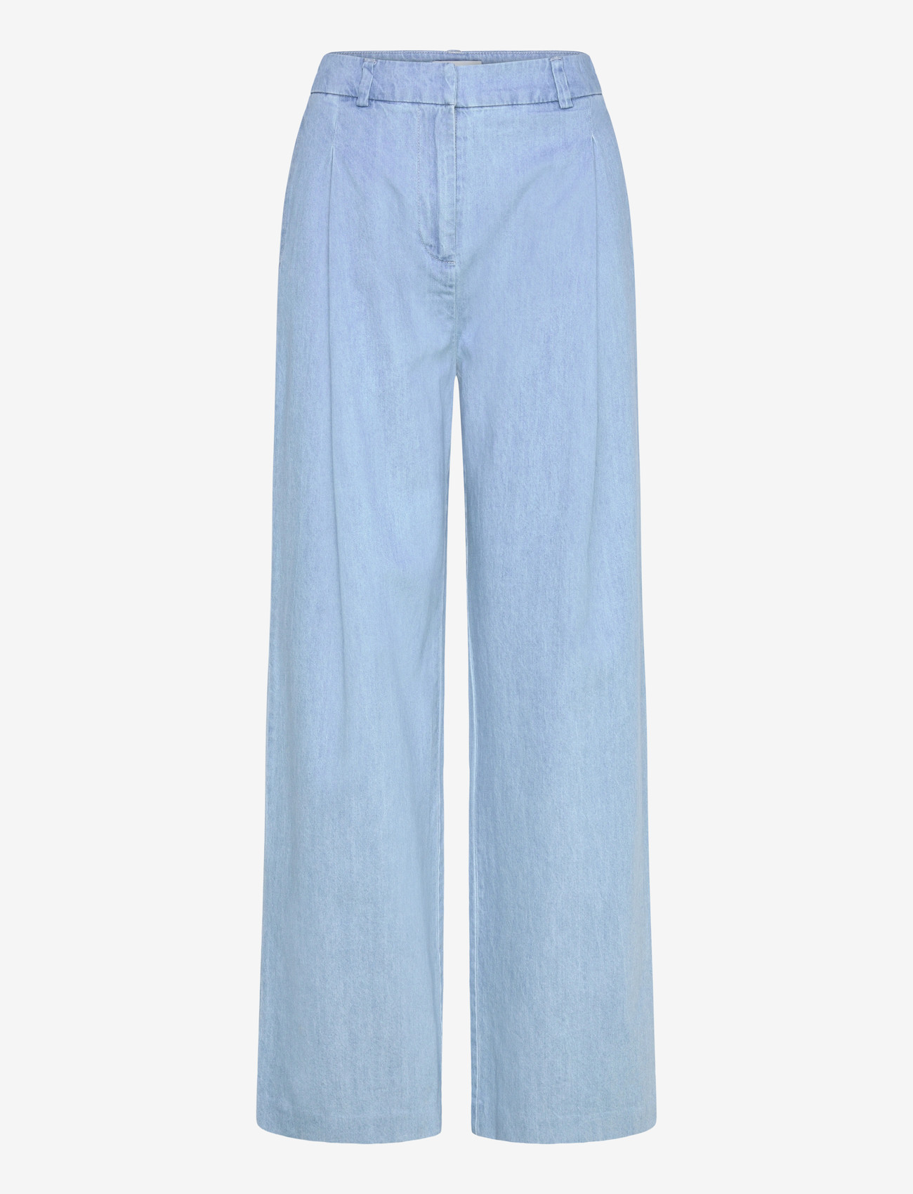 Levete Room - LR-PIETTA - hosen mit weitem bein - 2085 - mid blue denim - 0