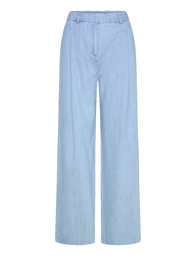 Levete Room - LR-PIETTA - hosen mit weitem bein - 2085 - mid blue denim - 0