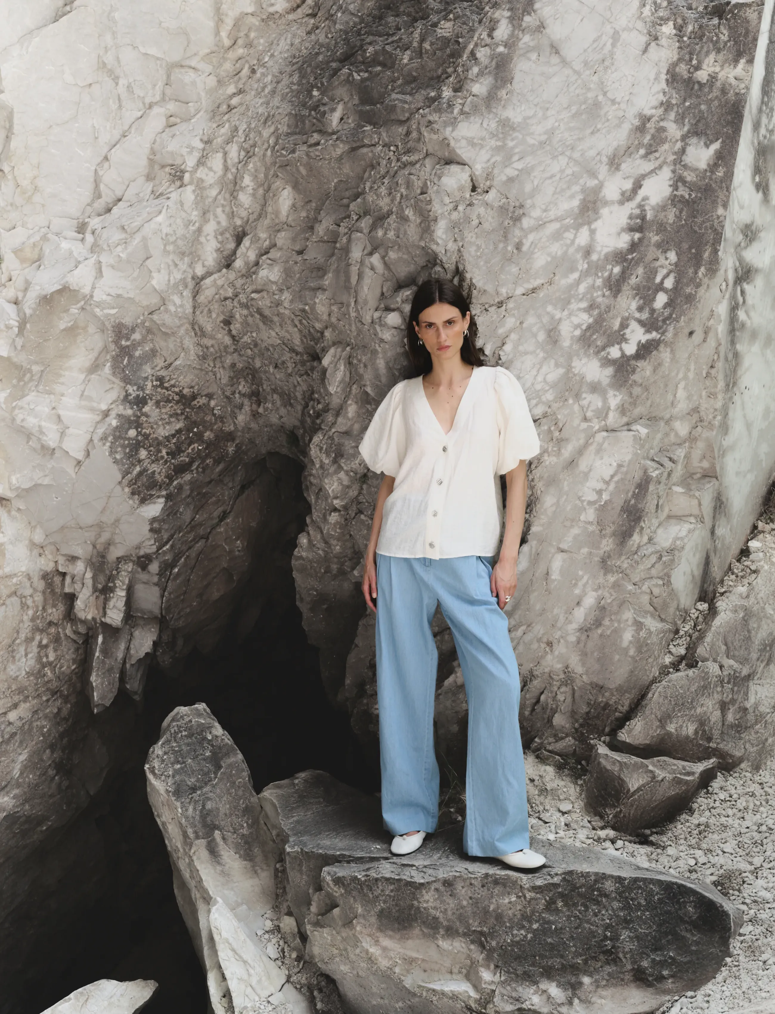 Levete Room LR-PIETTA - Fashion Trends - 2085 - MID BLUE DENIM / blue