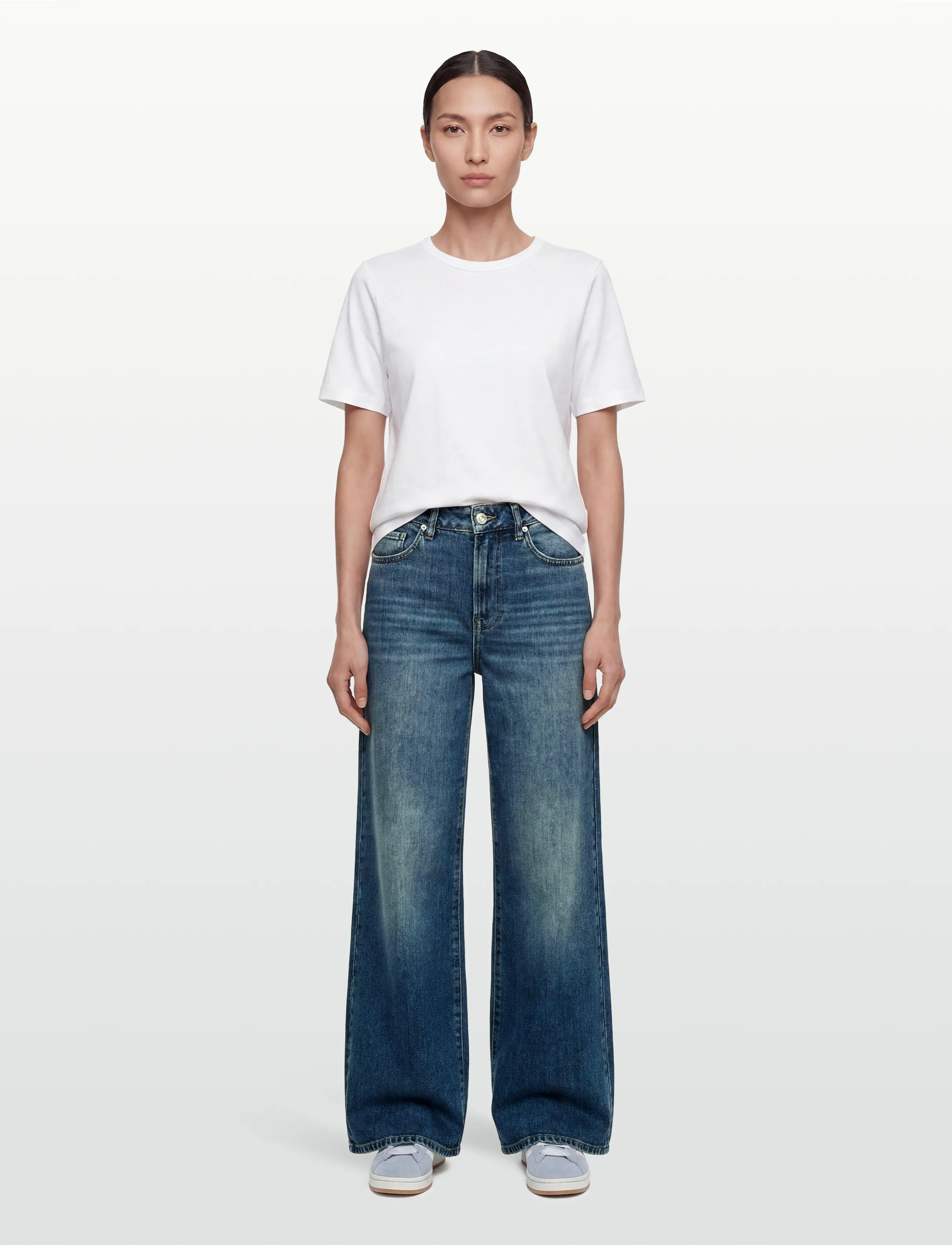 Levete Room LR-PALOMA - T-shirts & Tops - 1000 WHITE / white