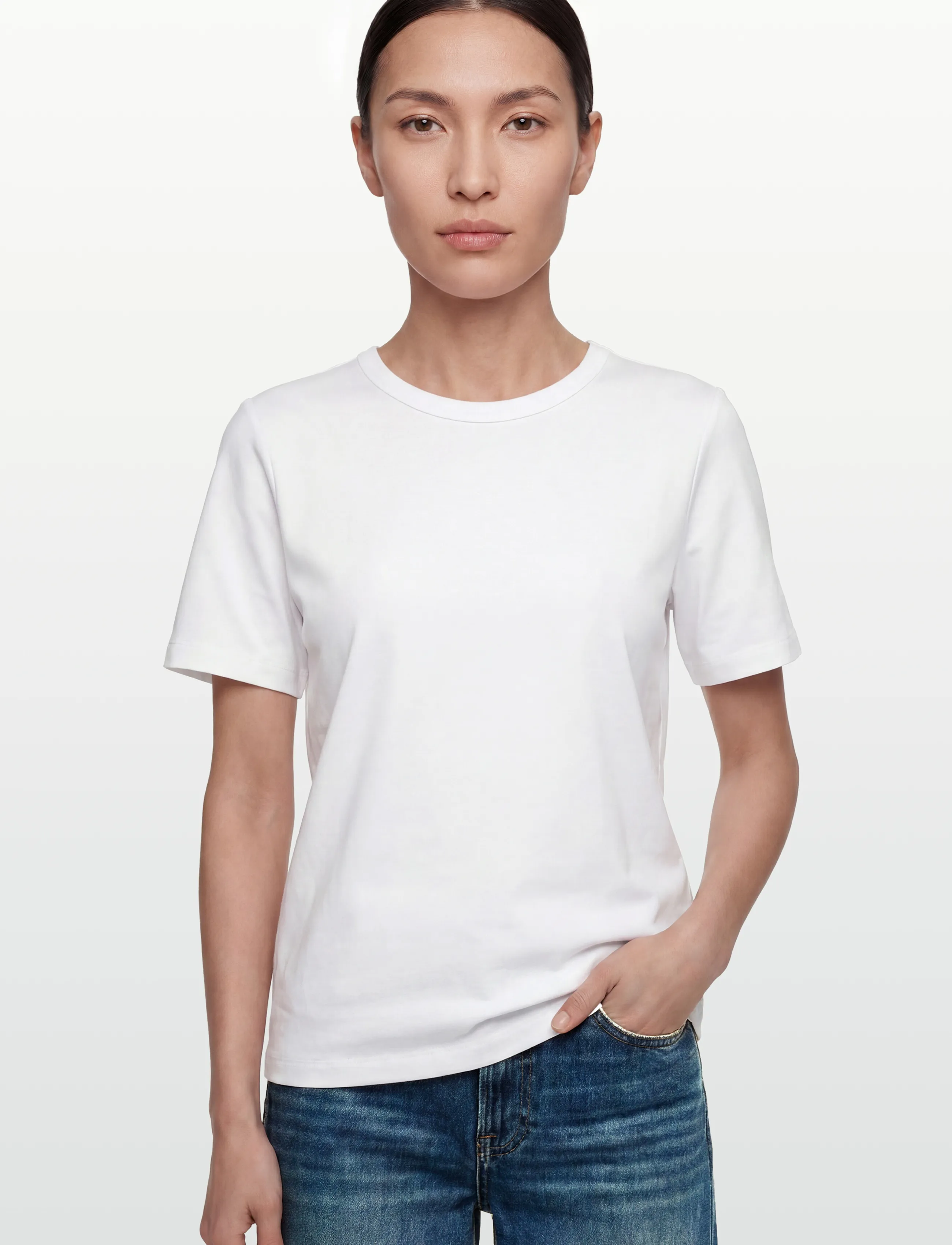 Levete Room - LR-PALOMA - t-shirts - 1000 white - 3