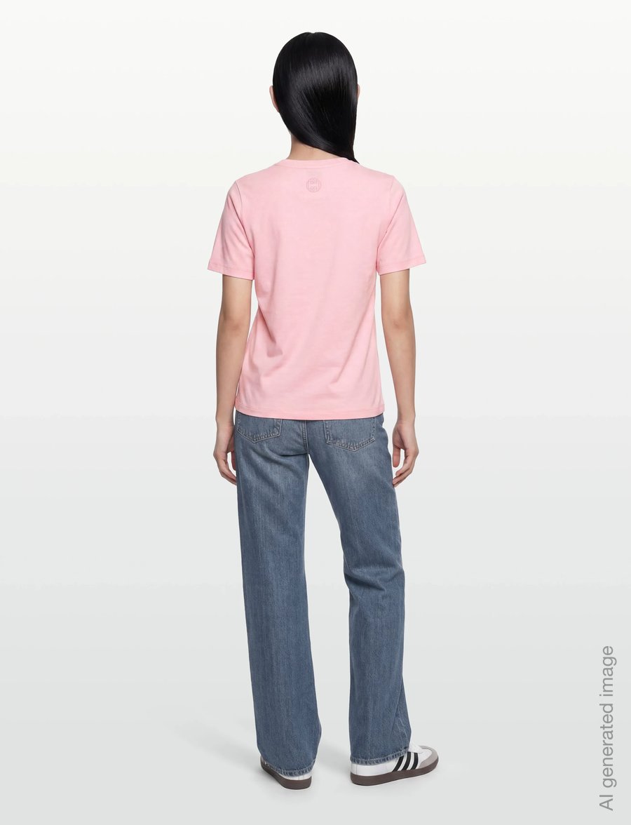 Levete Room - LR-PALOMA - t-shirts - 4120 rose - 4