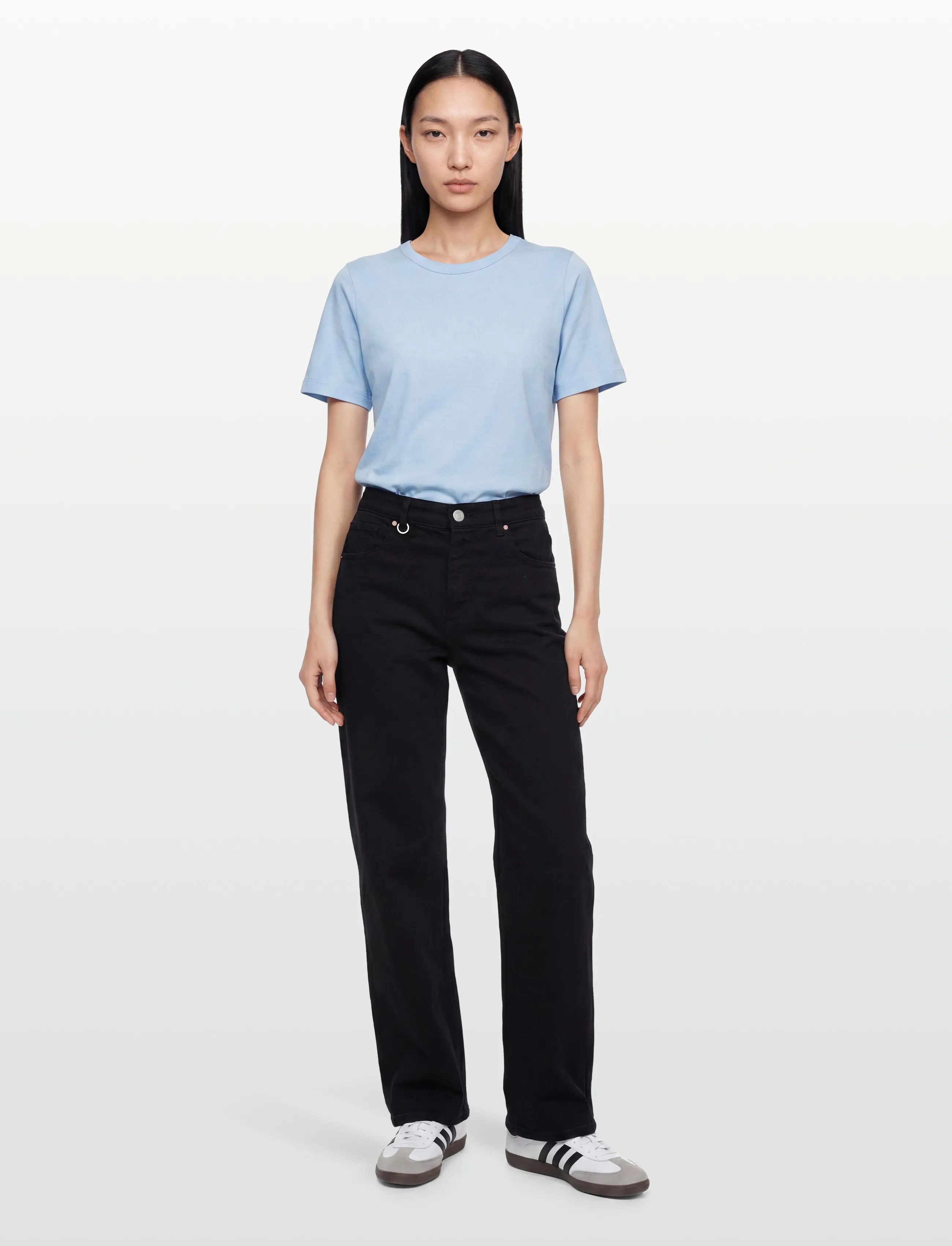 Levete Room Lr-Paloma, L, Blue, T-Shirts & Toppe > Kortærmede, Dame