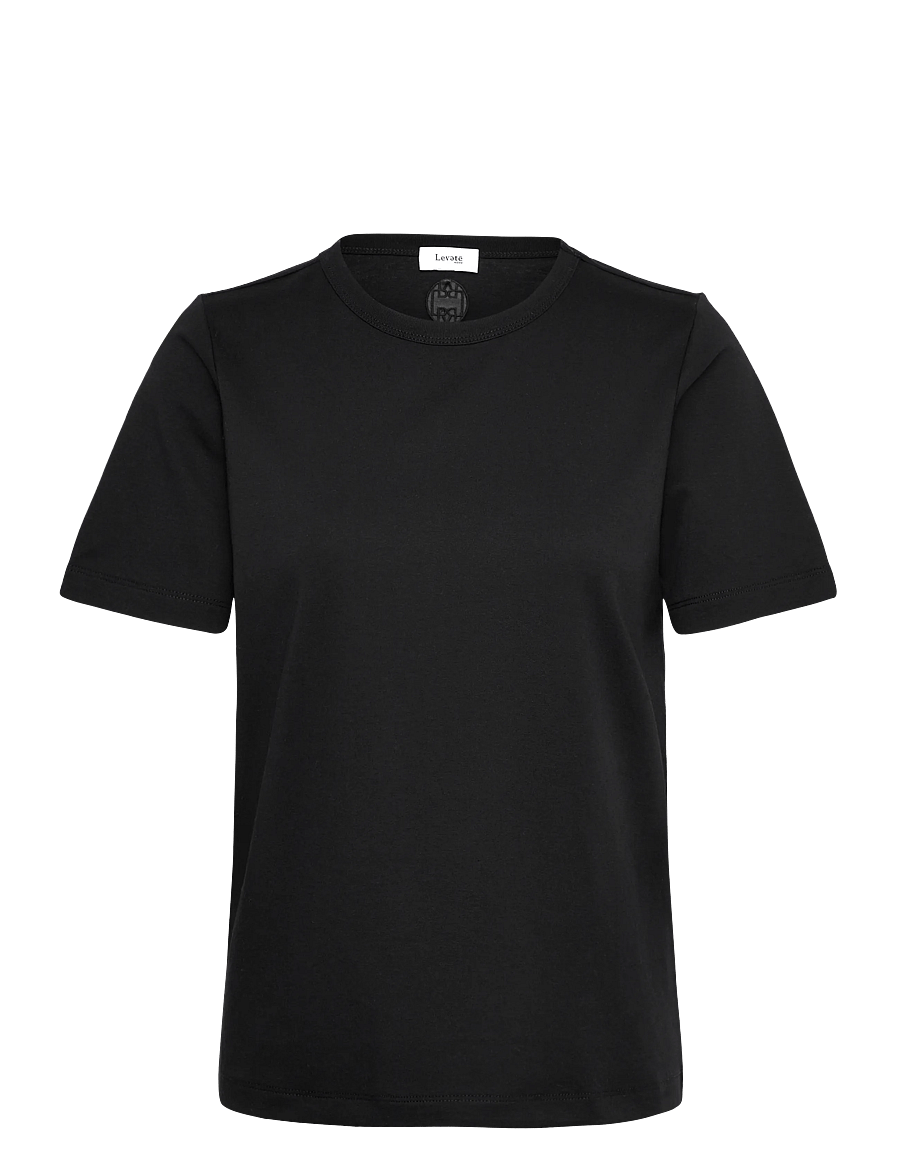 Levete Room - LR-PALOMA - t-shirts - 9999 black - 1