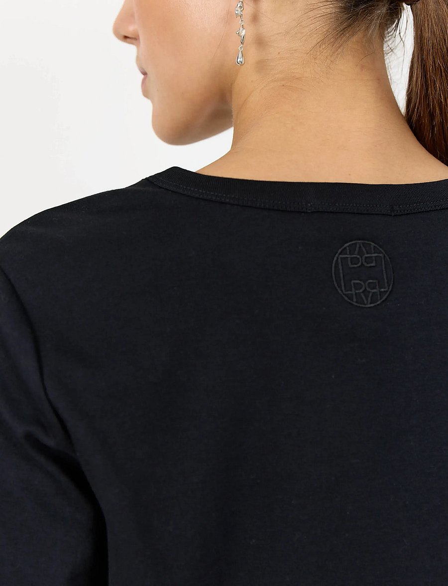 Levete Room - LR-PALOMA - t-shirts - 9999 black - 5