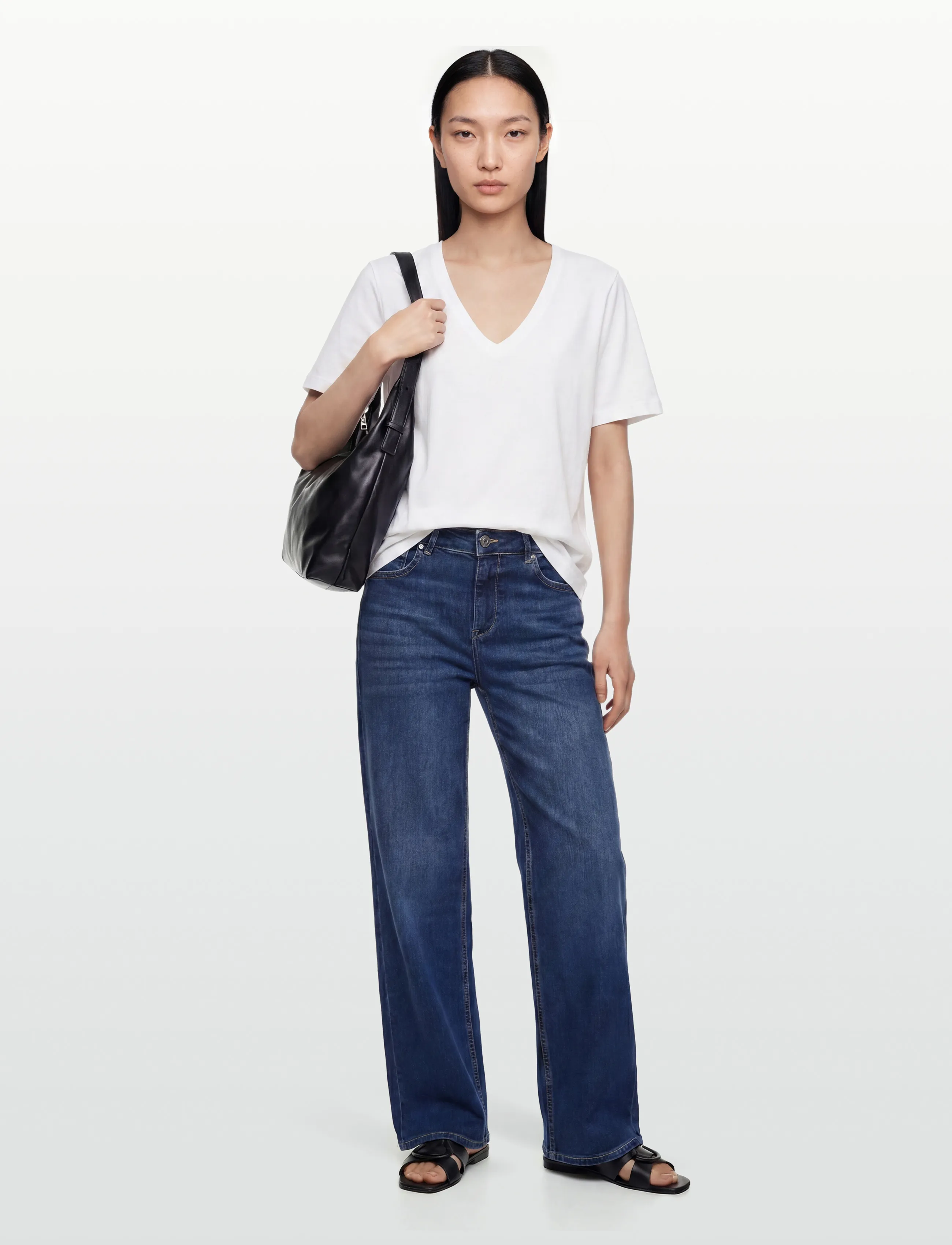Levete Room Lr-Paloma, S, White, T-Shirts & Toppe > Kortærmede, Dame
