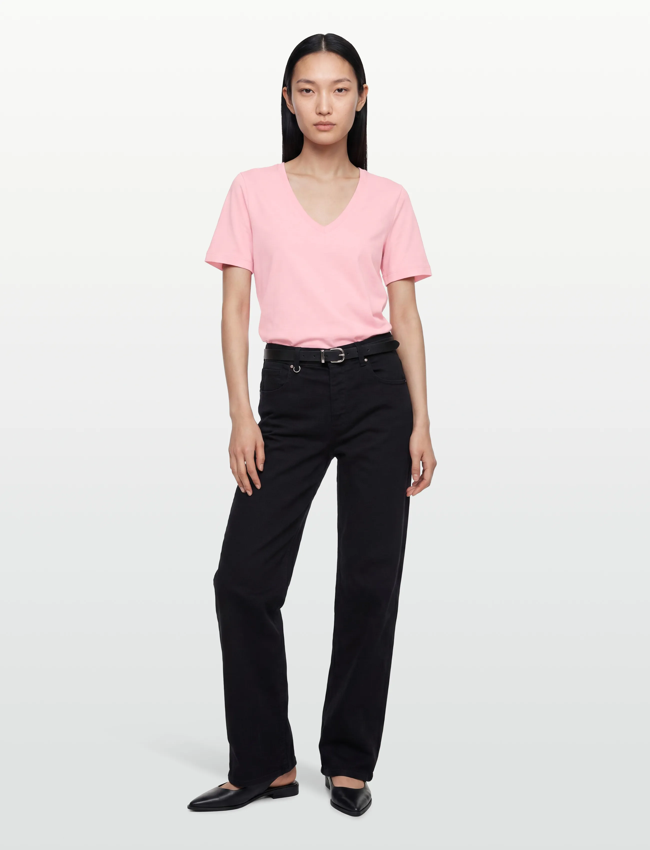 Levete Room Lr-Paloma, XS, Pink, T-Shirts & Toppe > Kortærmede, Dame