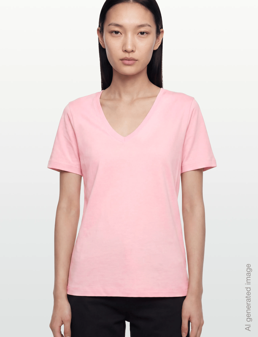 Levete Room - LR-PALOMA - t-shirts - 4120 rose - 3