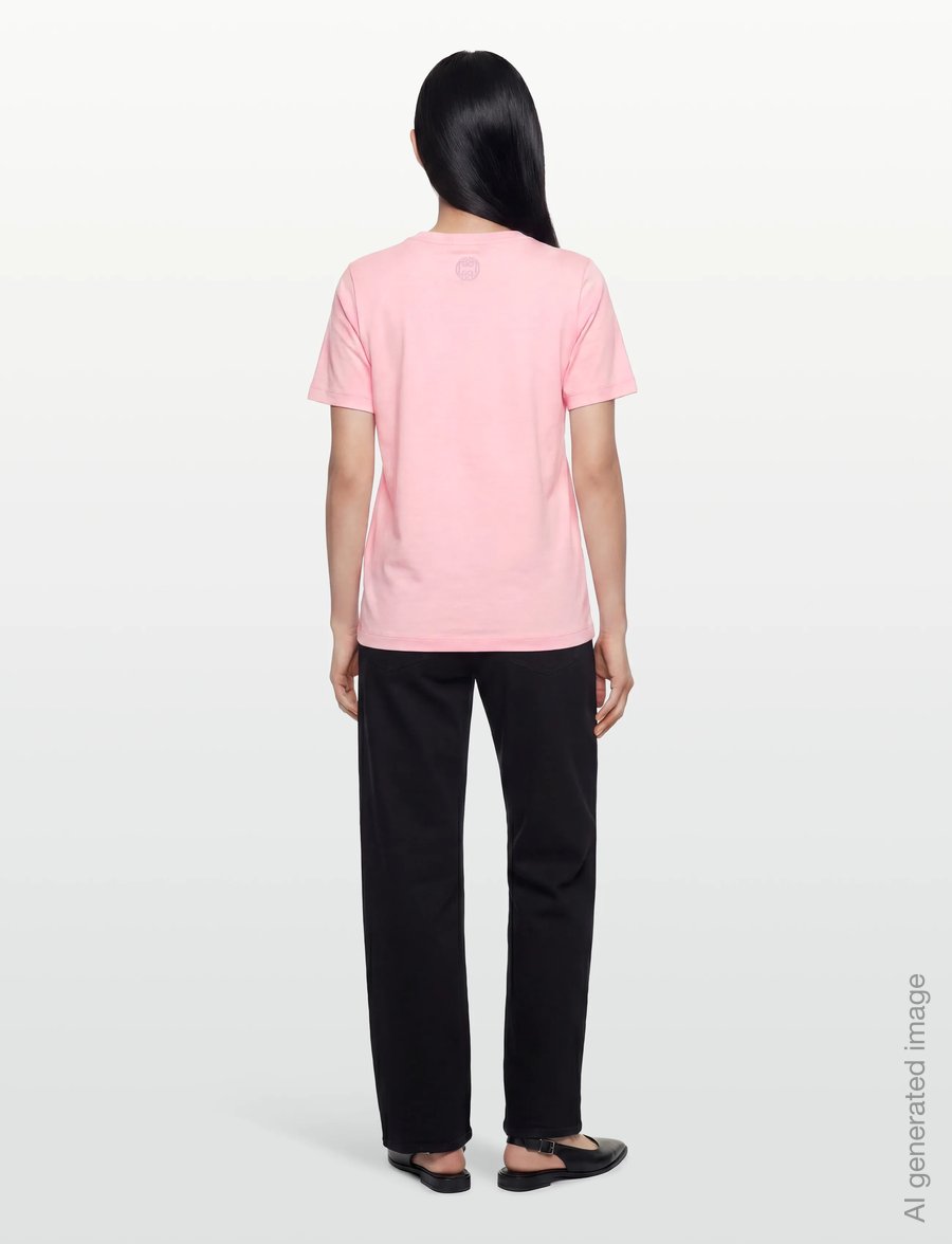 Levete Room - LR-PALOMA - t-shirts - 4120 rose - 4