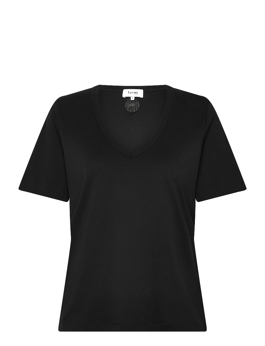 Levete Room - LR-PALOMA - t-shirts - 9999 black - 1