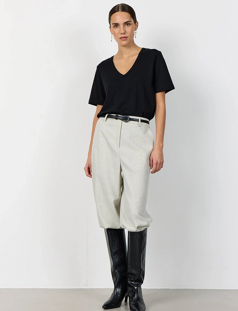 Levete Room - LR-PALOMA - t-shirts - 9999 black - 0