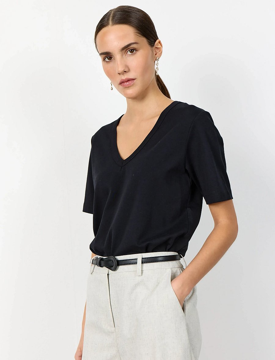 Levete Room - LR-PALOMA - t-shirts - 9999 black - 4