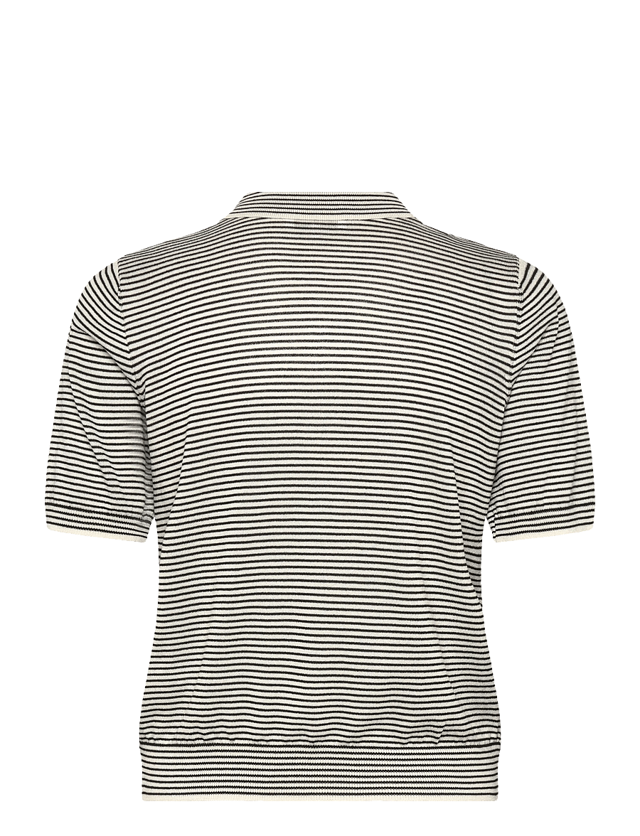 Levete Room - LR-POLENA - poloshirts - 9999 black combi - 2