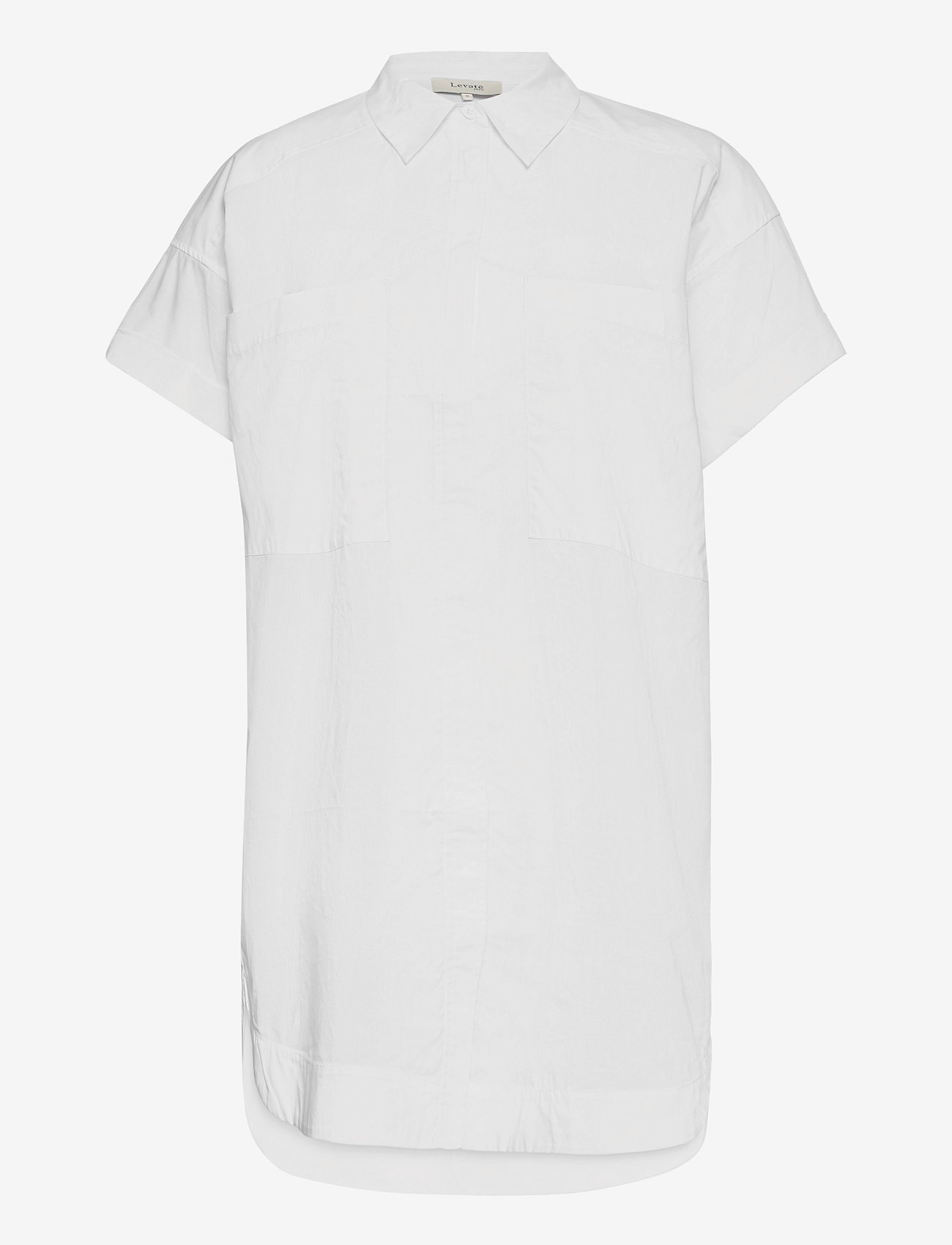Levete Room - LR-NITA - kurzärmlige hemden - l100 - white - 0