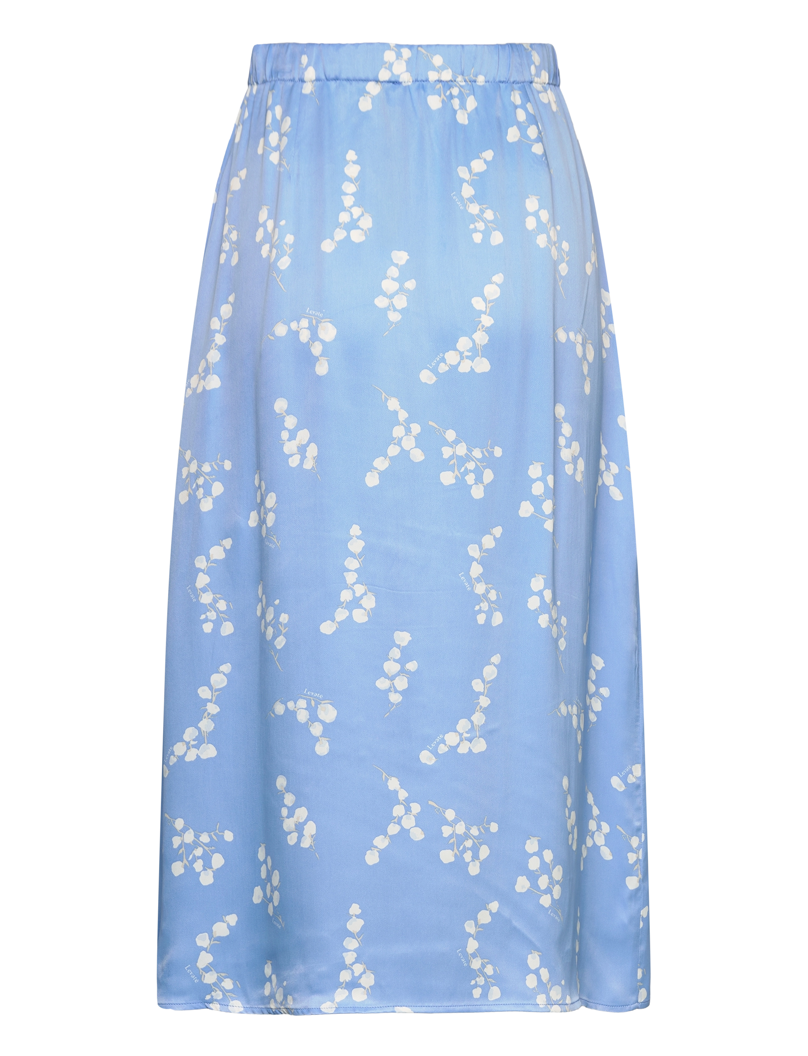 Levete Room - LR-BERNICE - spódnice satynowe - l252c - aqua combi - 1