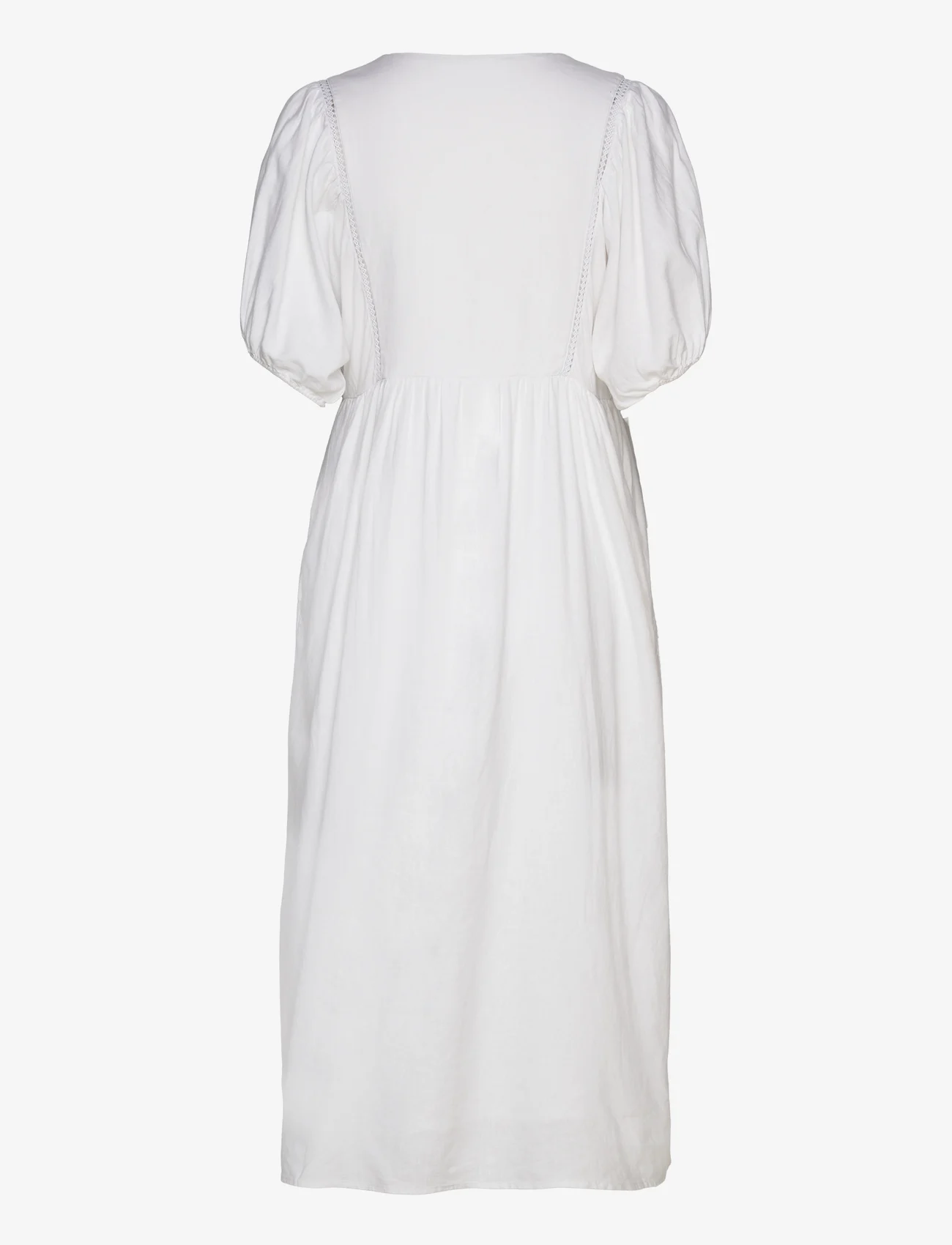 Levete Room - LR-NAJA - sukienki koszulowe - l100 - white - 1