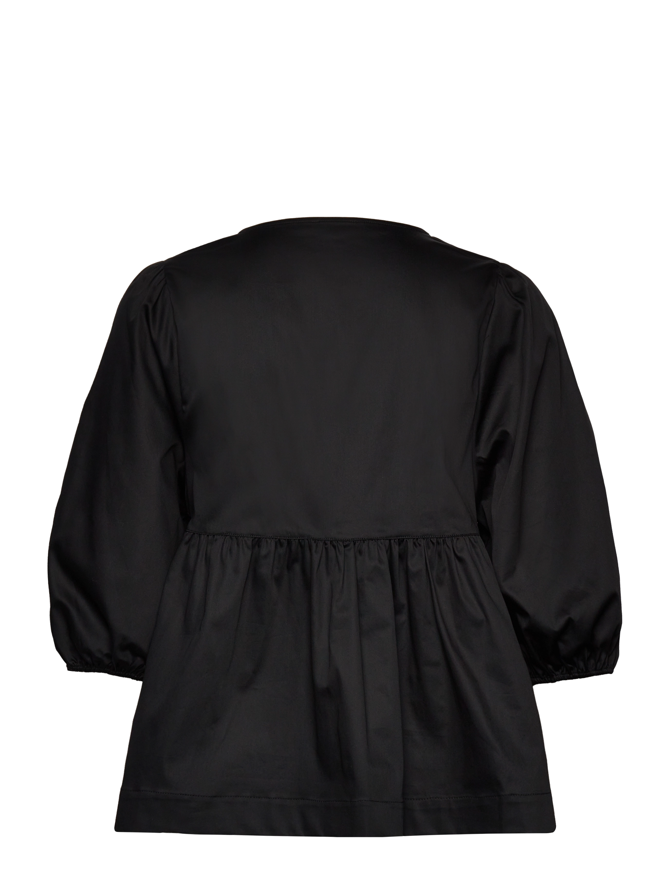 Levete Room - LR-ISLA SOLID - kortærmede bluser - l999 - black - 1