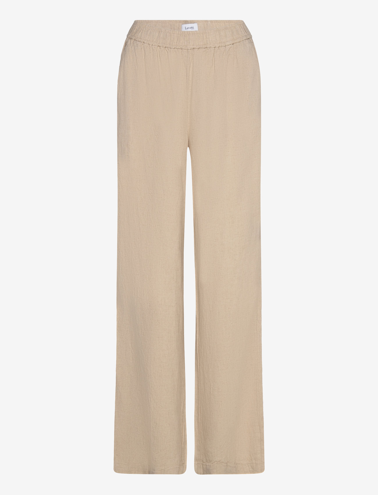 Levete Room - LR-NAJA - linased püksid - island fossil melange - 0