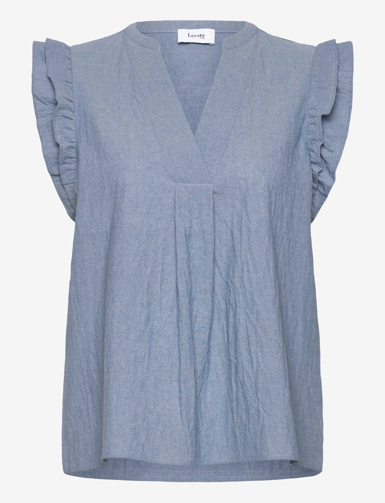 Levete Room - LR-LENNON - Ærmeløse toppe - l610 - pool blue - 0
